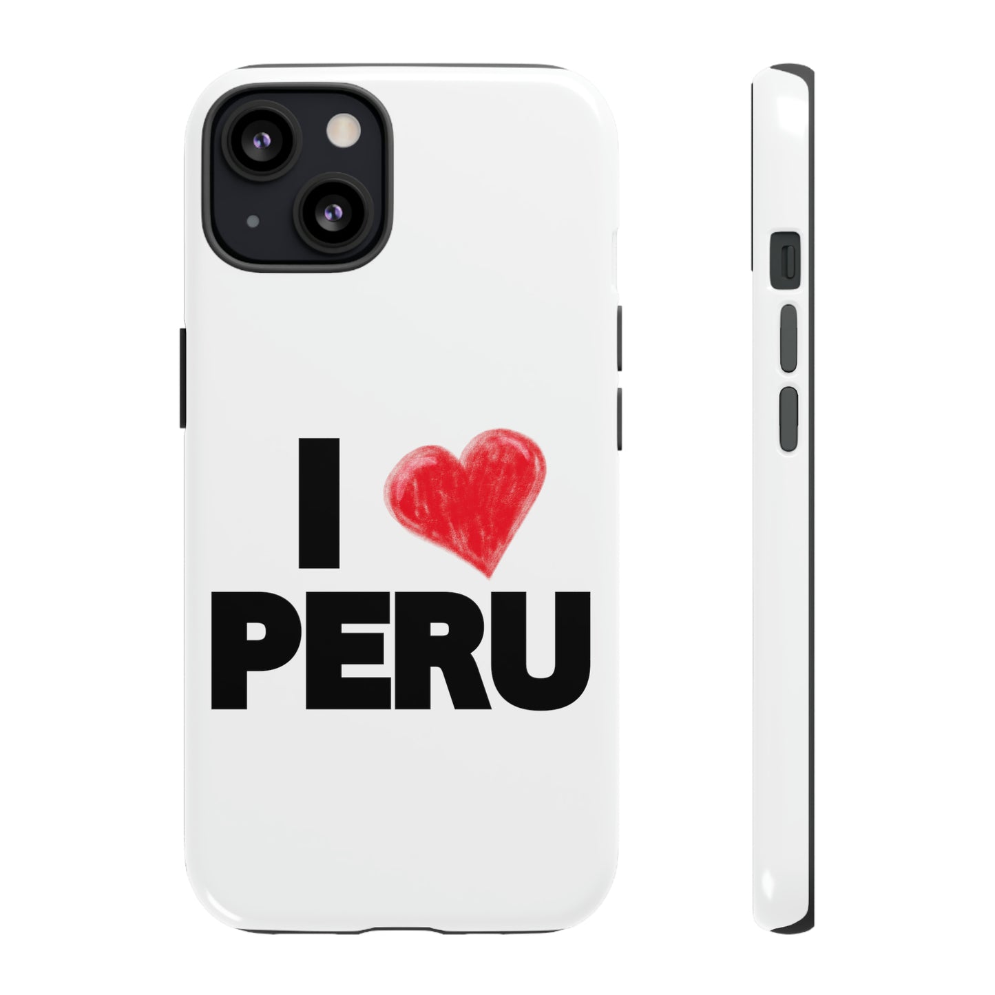 Tough iPhone Cases "Love Peru"