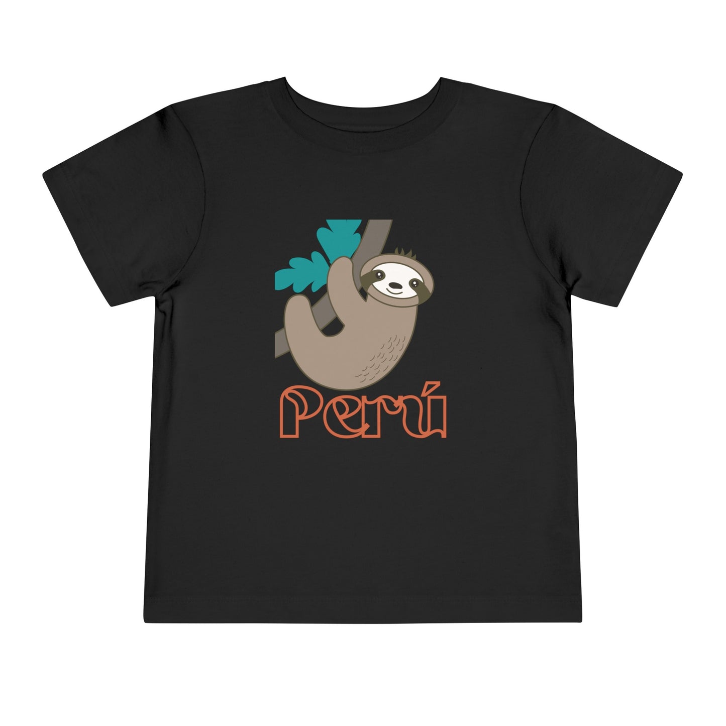 Best PeruvianToddler Short Sleeve Tee "Peru Perezozo"