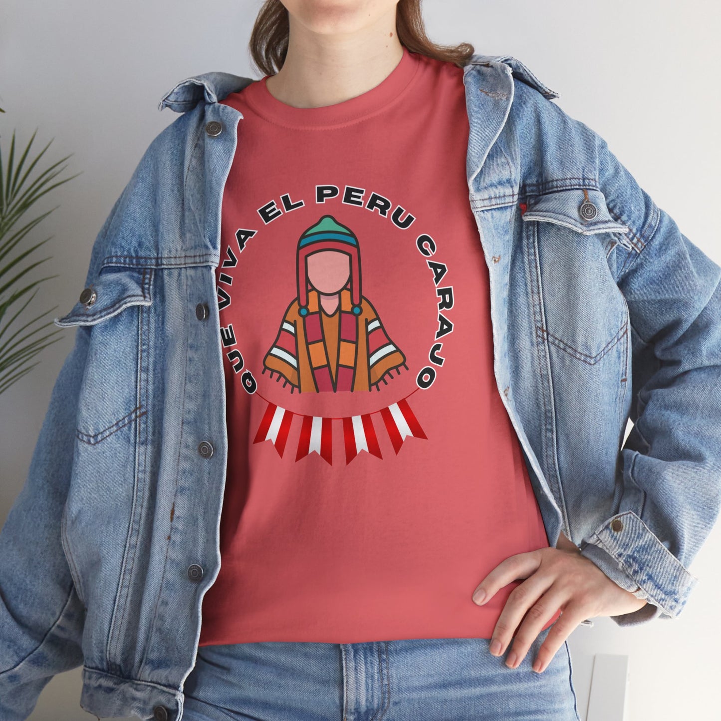 Best Peruvian Unisex T-Shirt "Que Viva El Peru Carajo