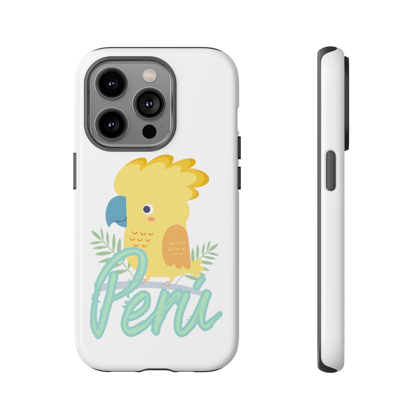 Tough iPhone Case 'Gallito de las Rocas'