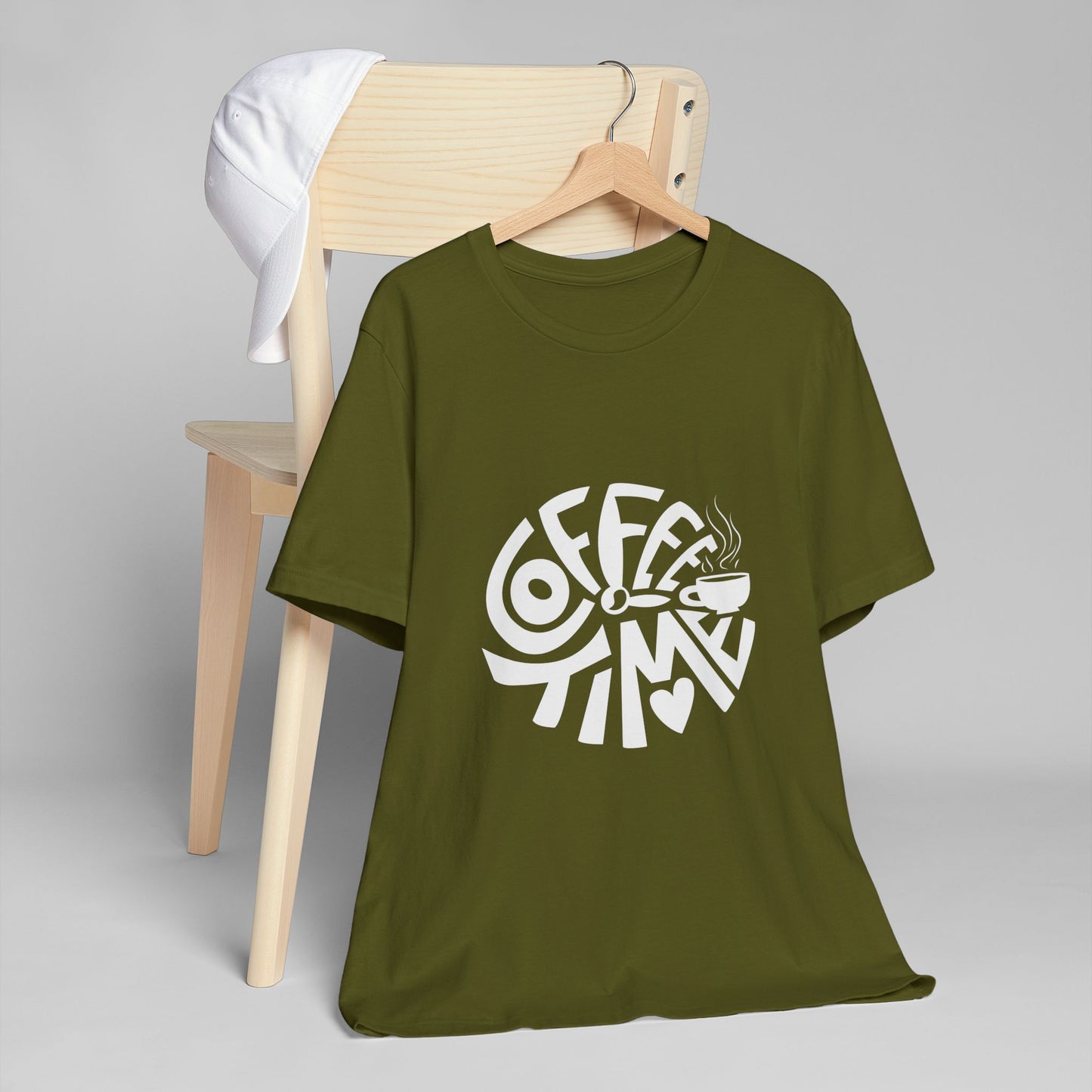 Coffee Time T-Shirt – Retro Coffee Lover Graphic Tee (USA Shipping)