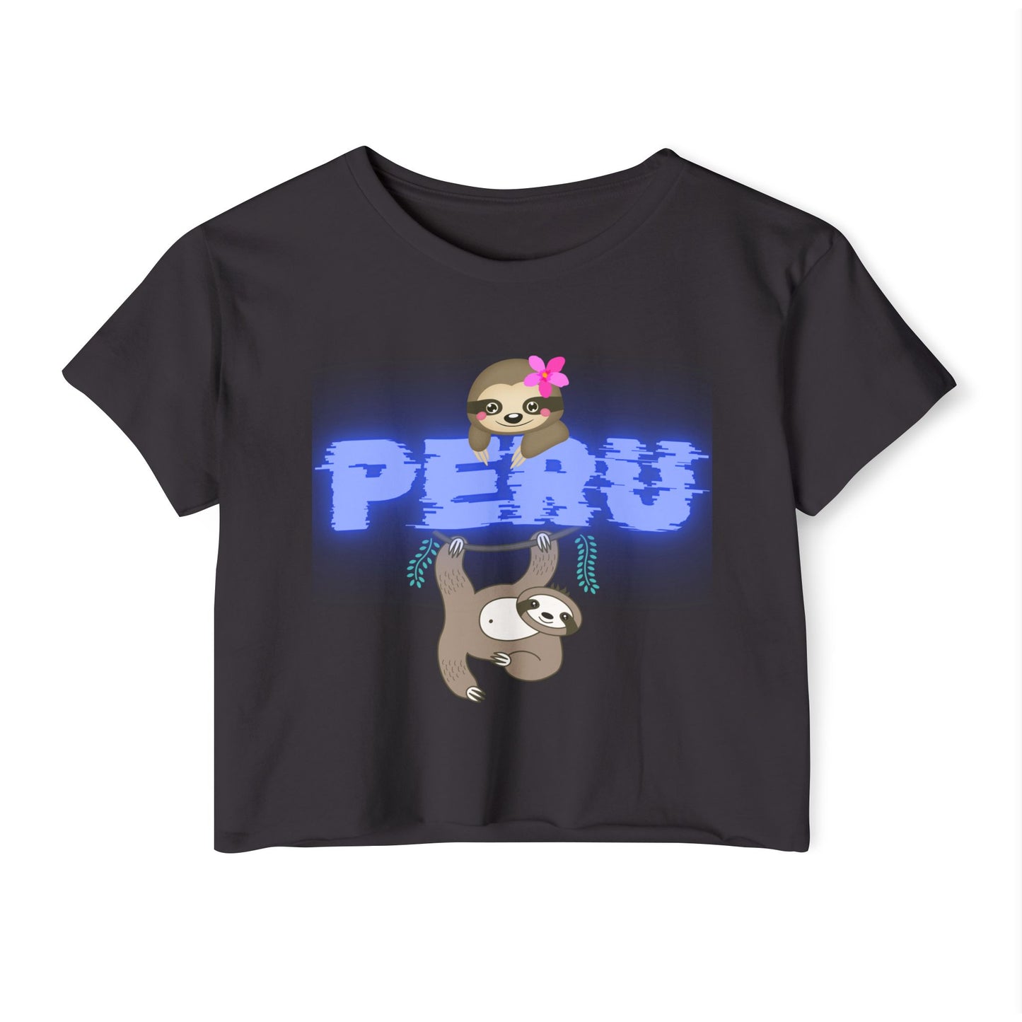 Best Peruvian Crop Top "Peru Jungle Love"