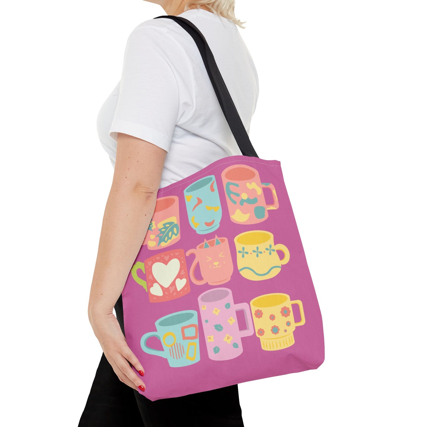 Best Coffee Tote Bag "Coffee Mugs for Coffee Addicts"