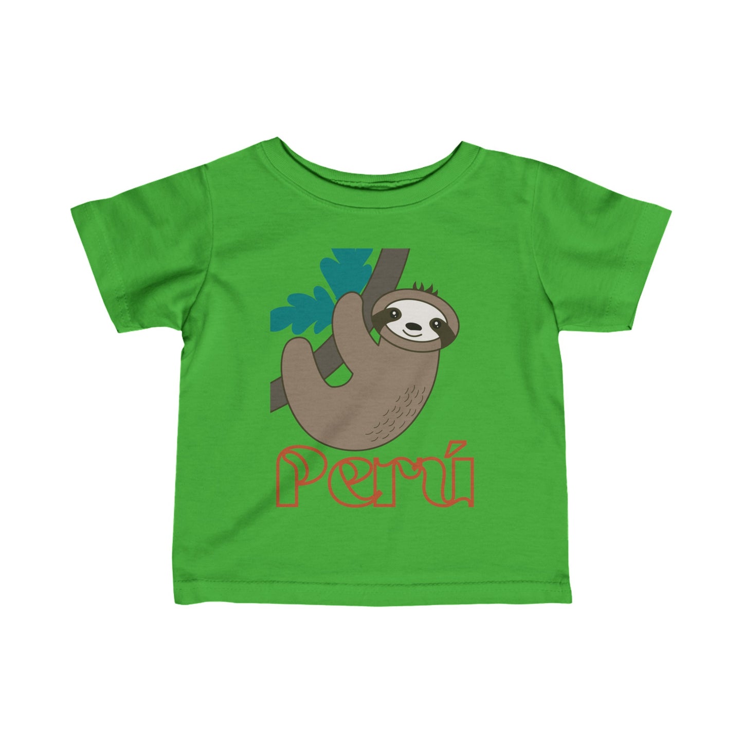 Best Peruvian Infant Fine Jersey Tee "Peru Perezozo"