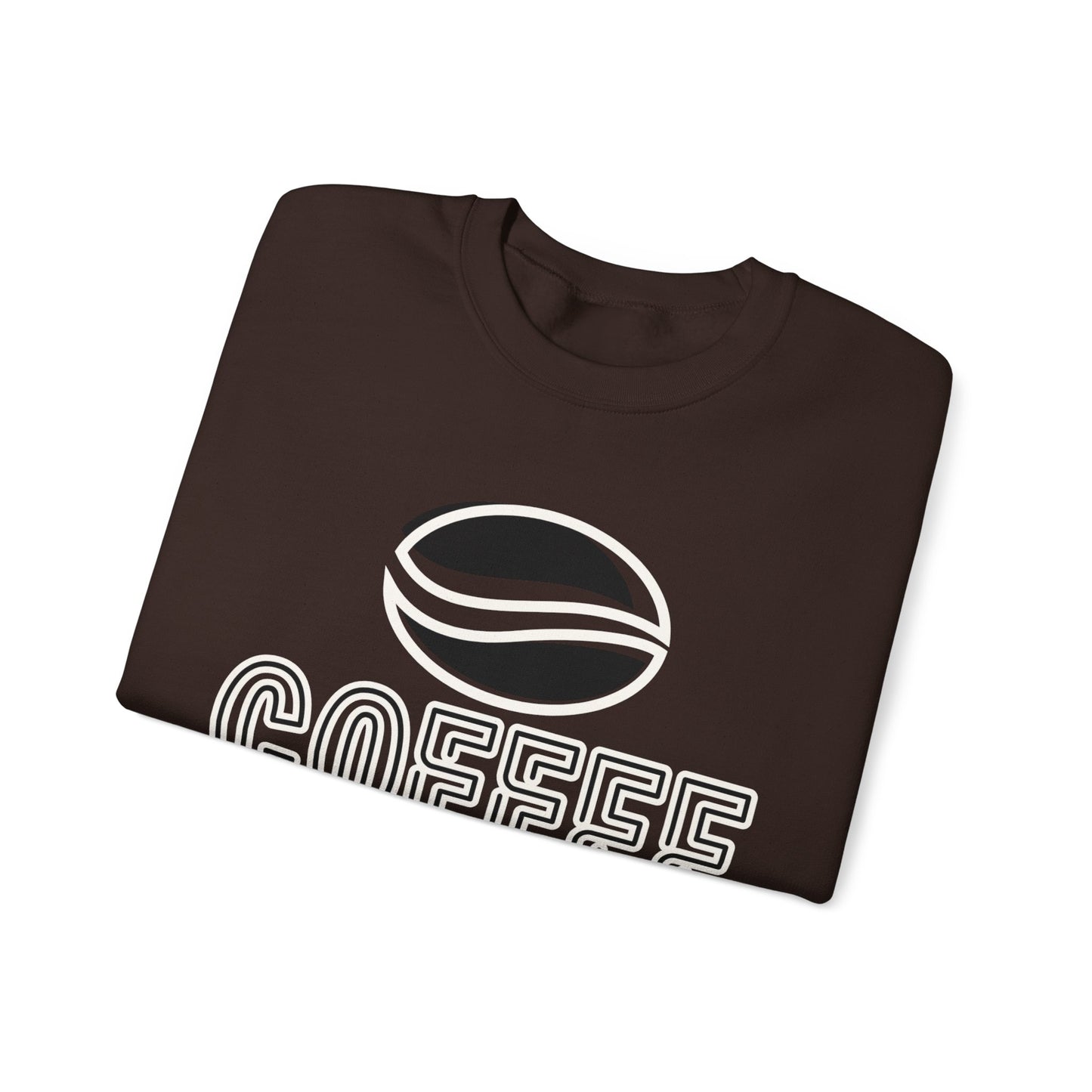 ☕ Minimalist Coffee Sweatshirt USA | Eco-Friendly Unisex Sweater