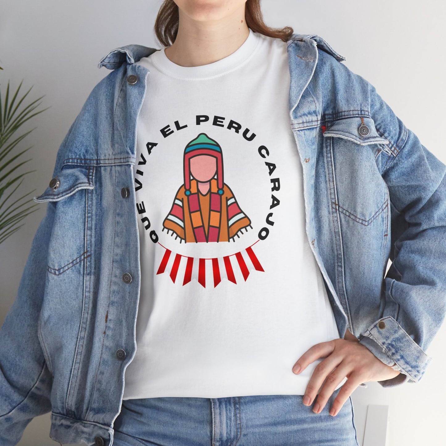 Best Peruvian Unisex T-Shirt "Que Viva El Peru Carajo