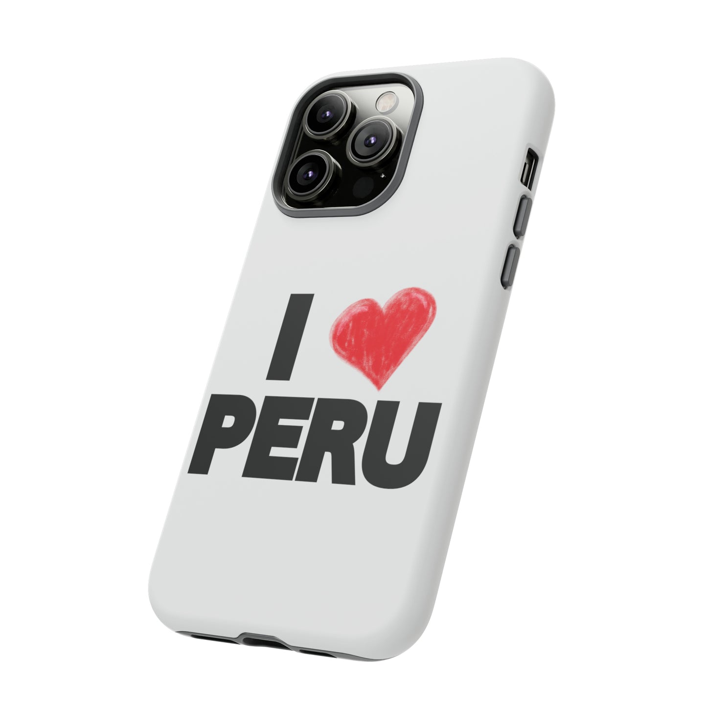 Tough iPhone Cases "Love Peru"