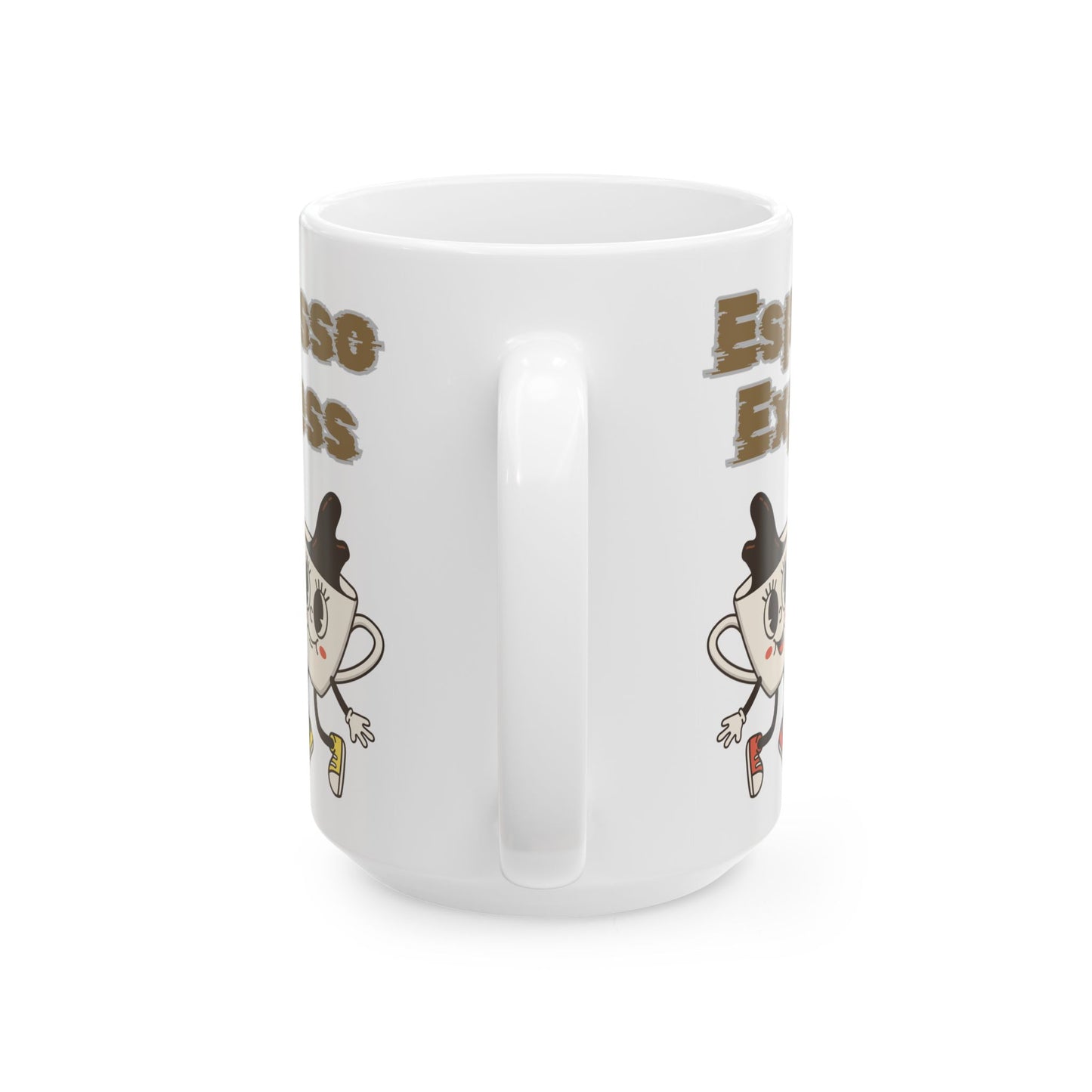 Best White Coffee Mug That's Your Daily Dose of Espresso Joy: Perky Porcelain Pals