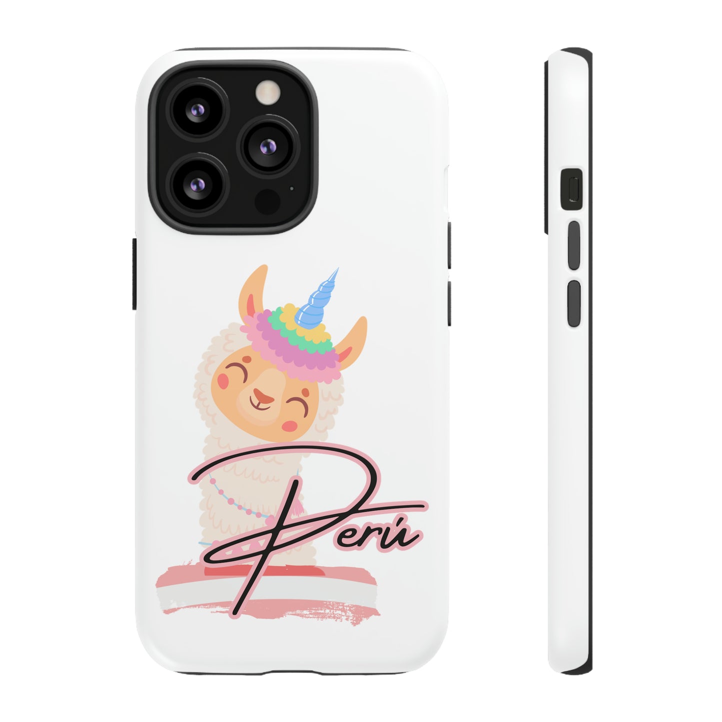 Tough iPhone Case "Llama Love on-the-Go"