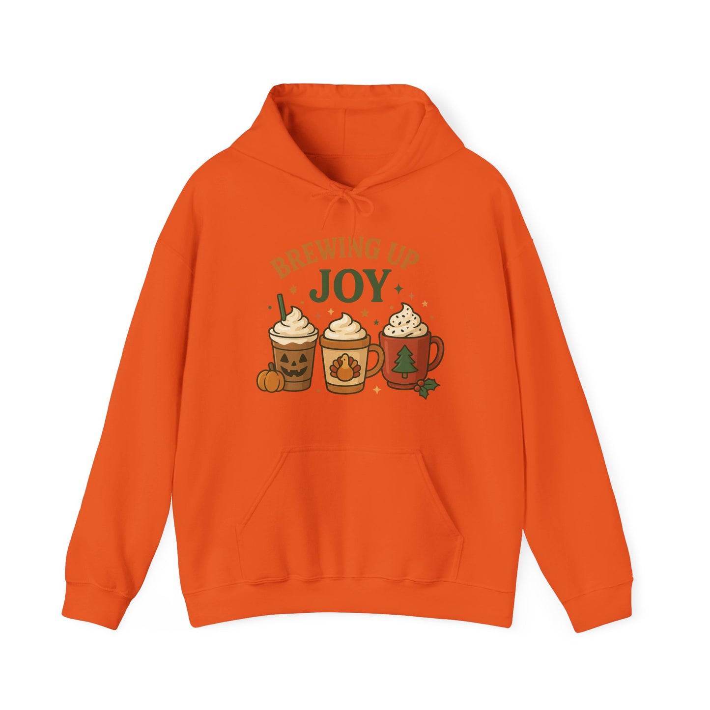 Brewing Up Joy Hoodie USA ππ¦π β Unisex Holiday Coffee Hoodie for Every Season