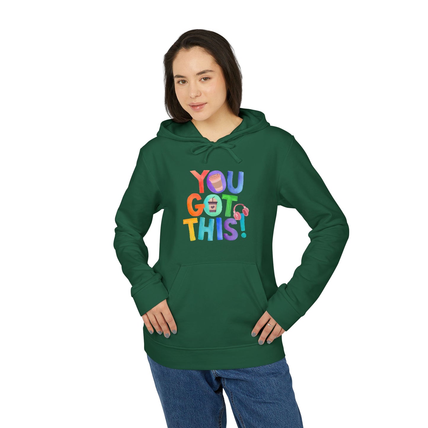 Best Unisex Customized Adidas Coffee Hoodie That's Your Pre-Workout Pep Talk