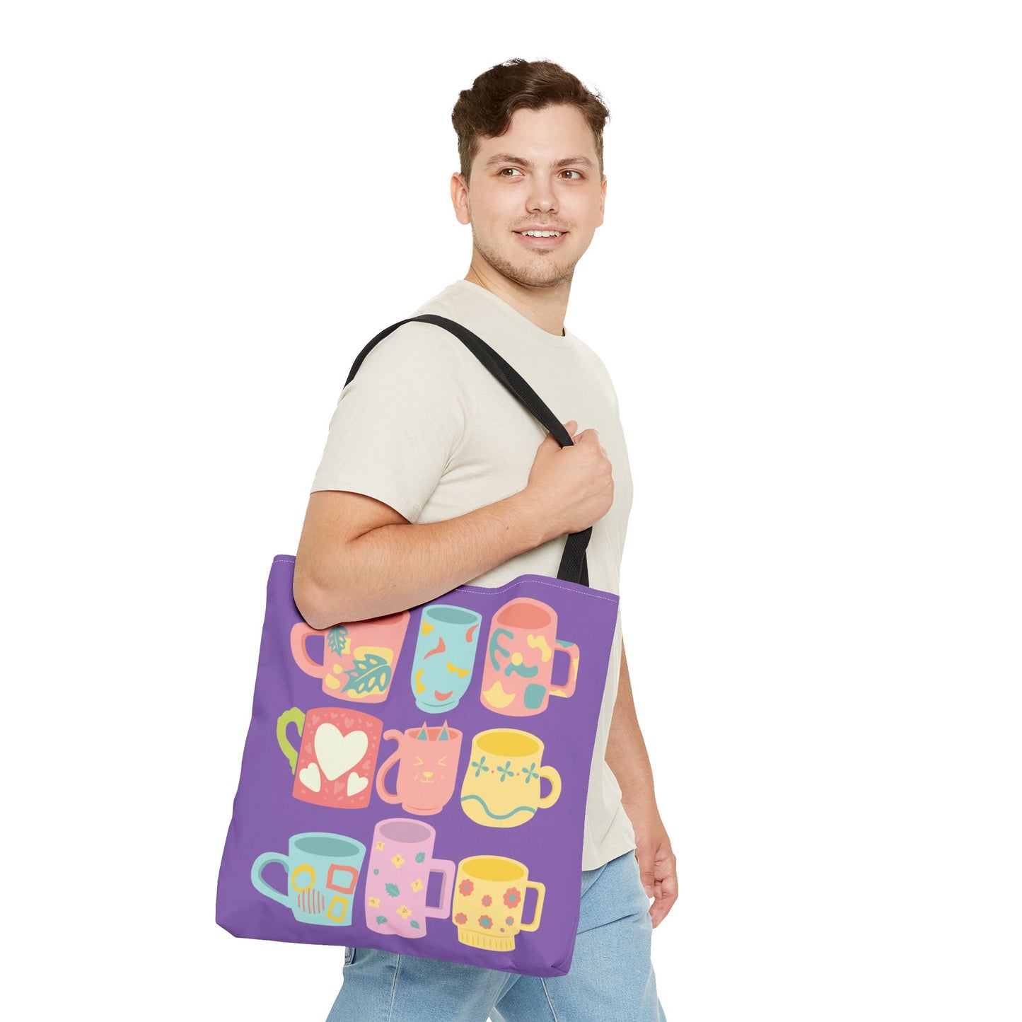 Best Coffee Tote Bag "Coffee Mugs for Coffee Addicts"