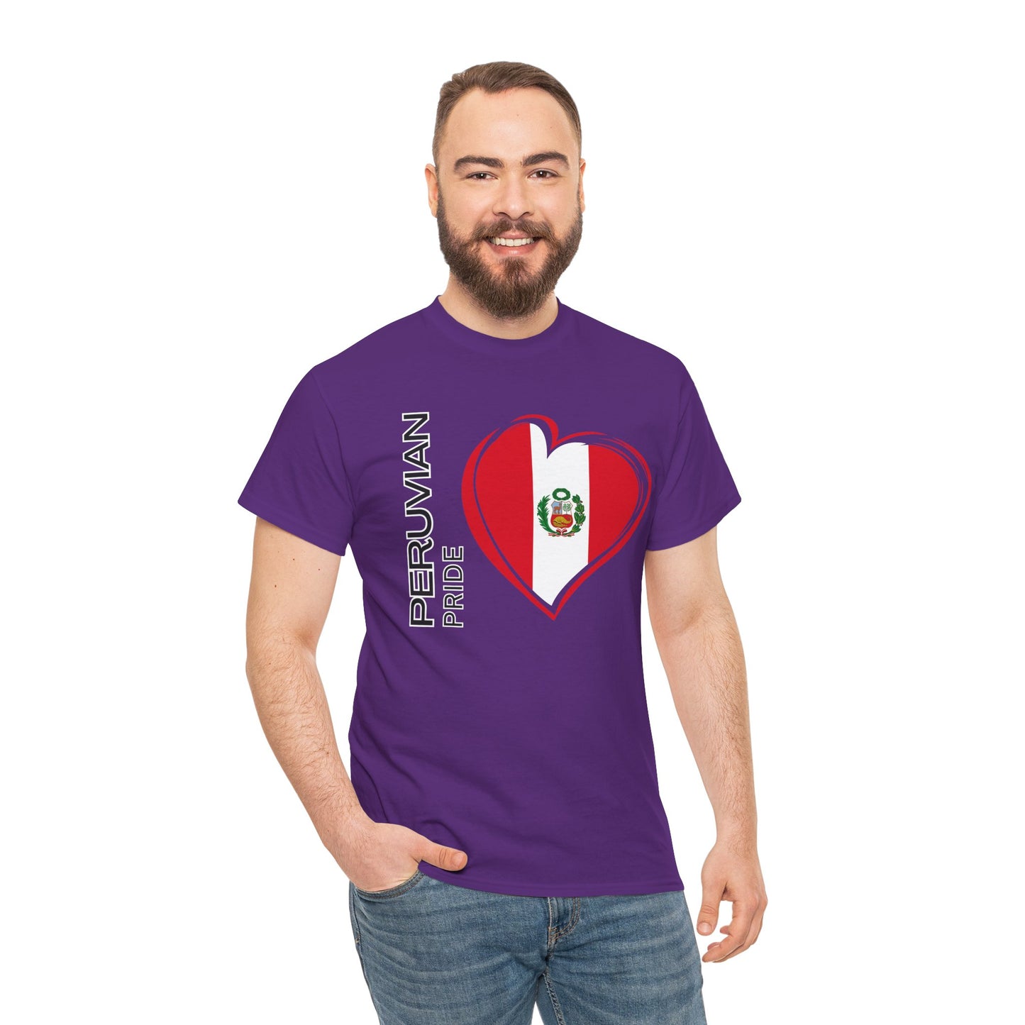 Best Unisex T-Shirt "Peruvian Flag Pride"
