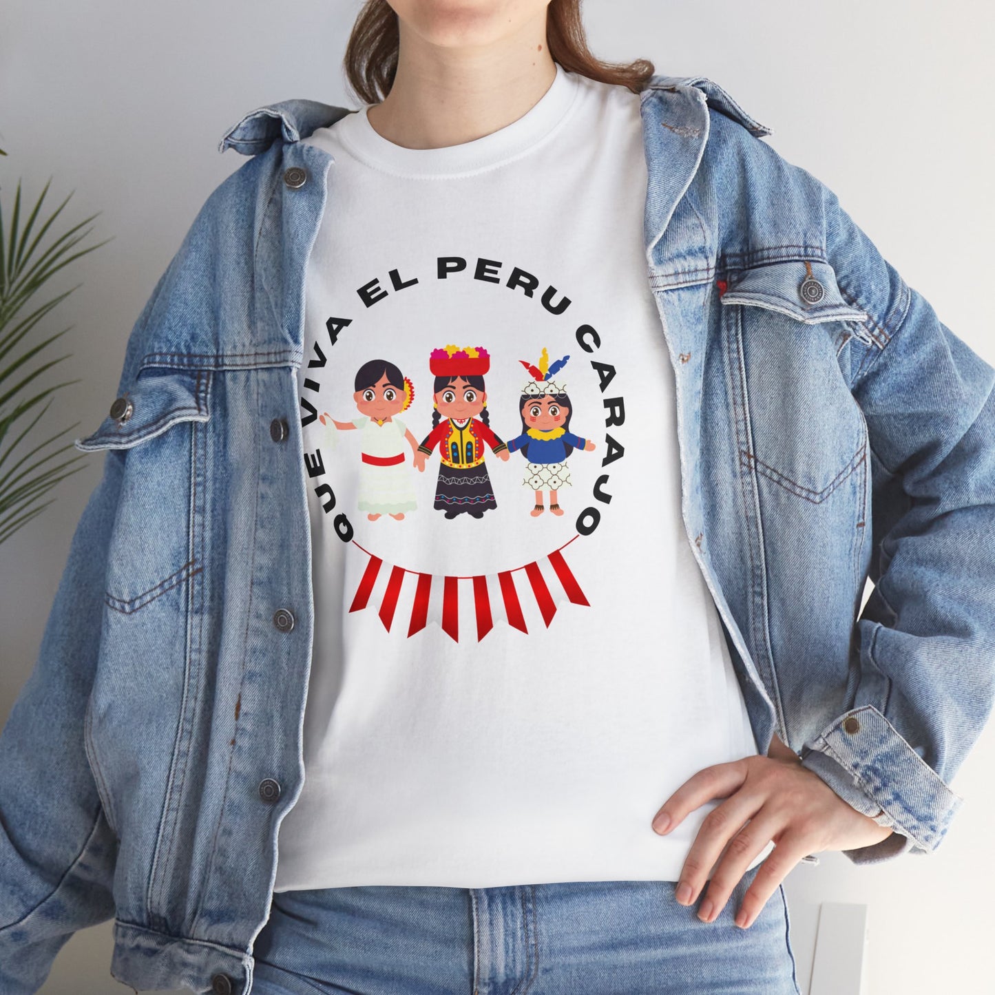 Best Peruvian Unisex T-Shirt "Que Viva El Peru Carajo he Dicho"