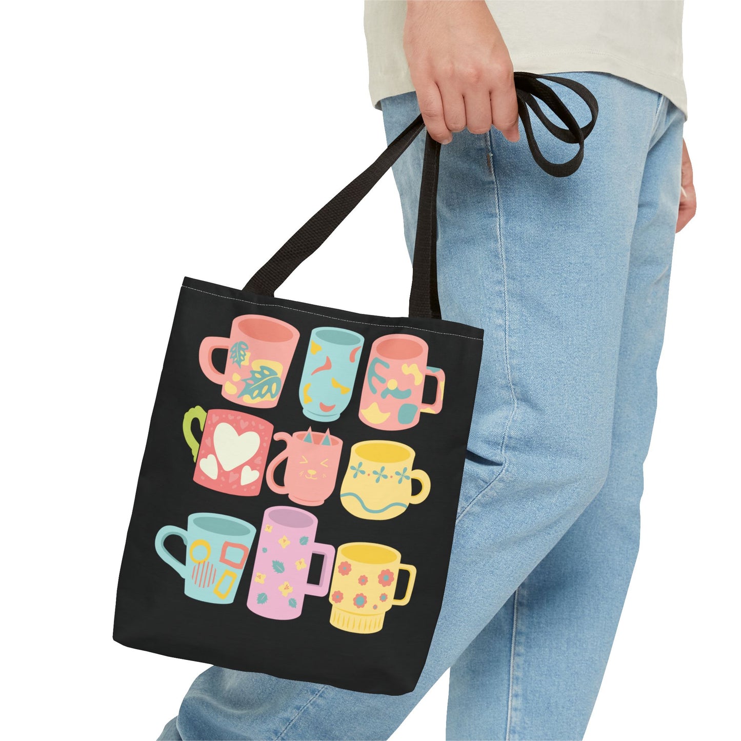 Best Coffee Tote Bag "Coffee Mugs for Coffee Addicts"
