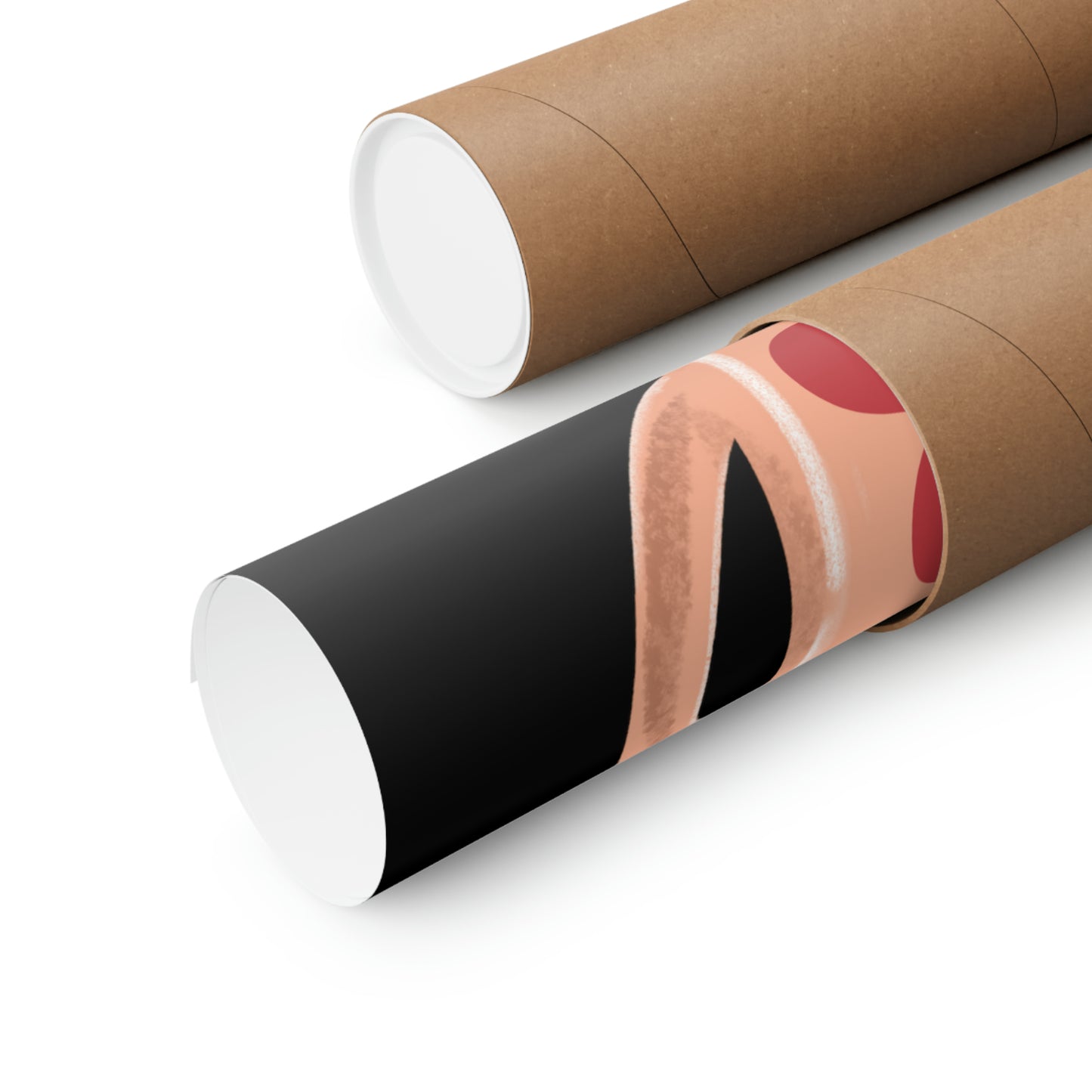 Matte Vertical Posters "Coffee: the most important meal of the day"