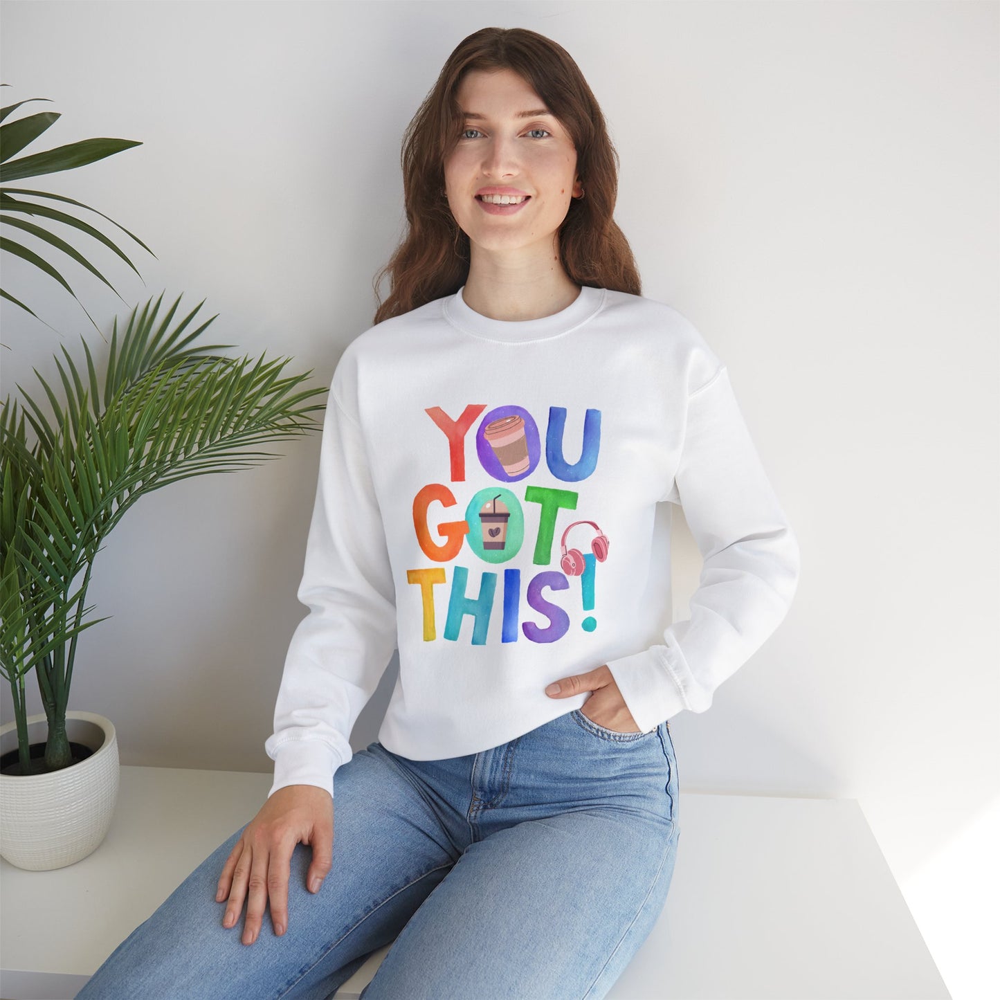 Best Unisex Coffee Sweatshirt That's Serving Liquid Motivation: Brew & Believe