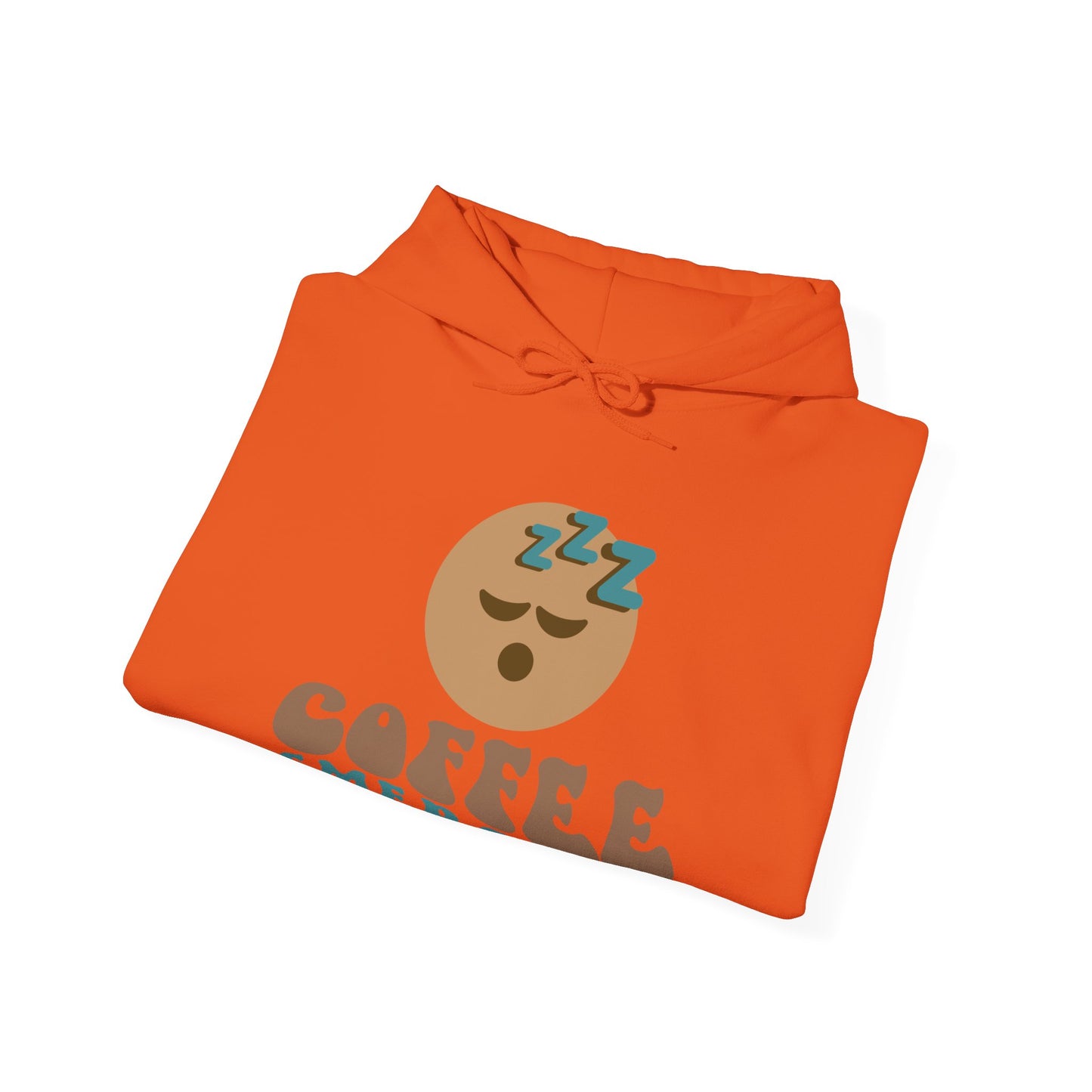 Coffee Emergency Hoodie (Unisex) – Funny Sleepy Face Coffee Lover Hoodie (USA Only)
