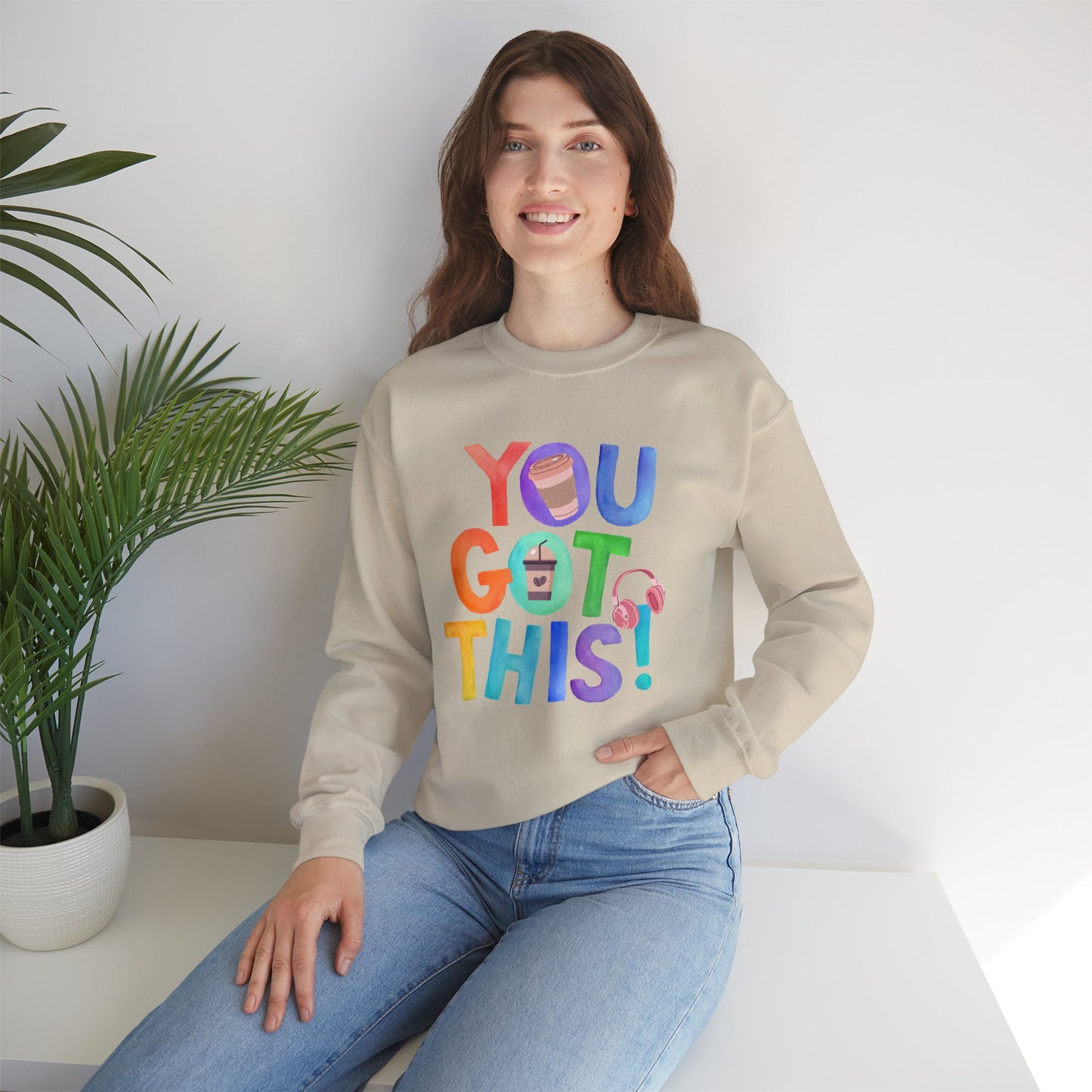 Best Unisex Coffee Sweatshirt That's Serving Liquid Motivation: Brew & Believe