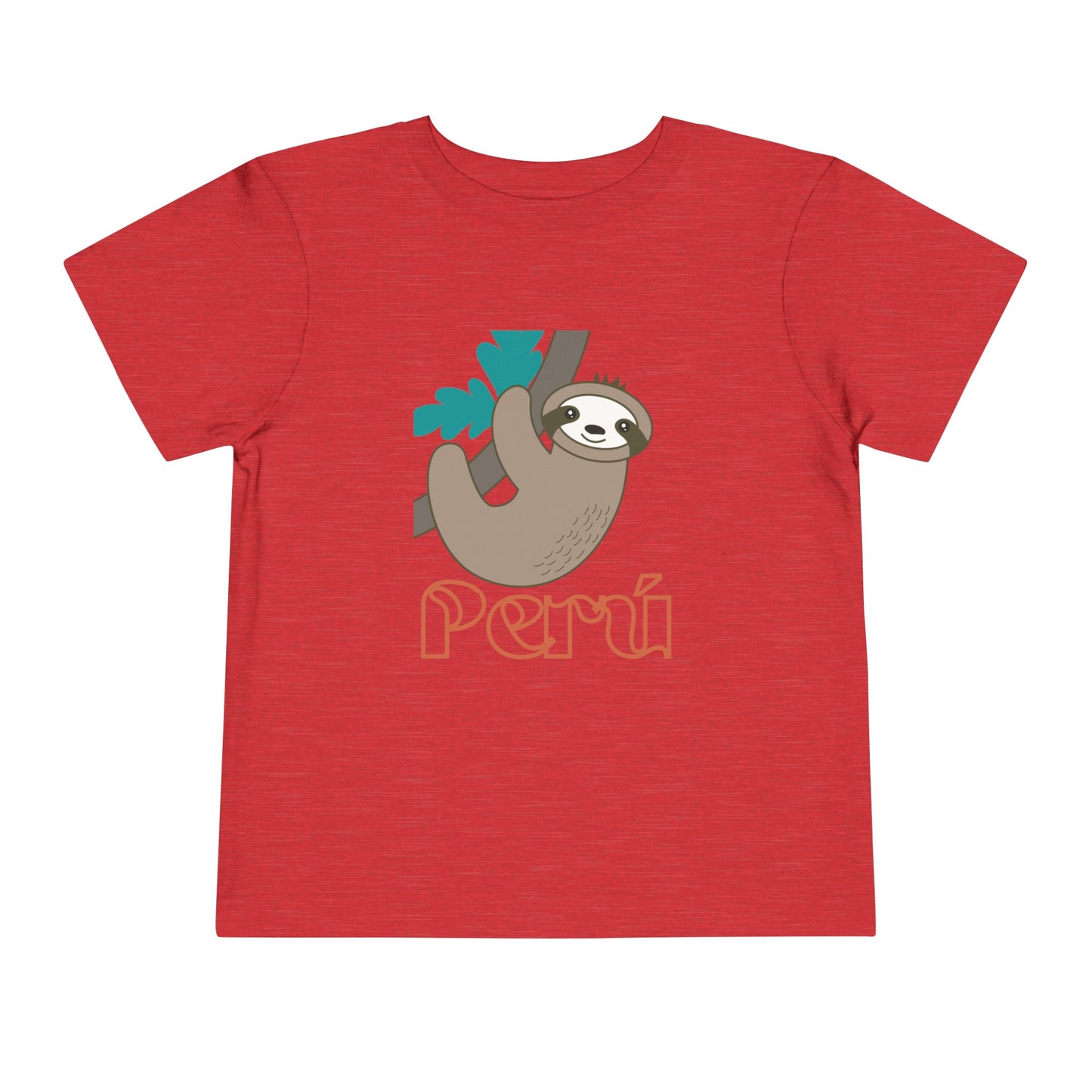 Best PeruvianToddler Short Sleeve Tee "Peru Perezozo"