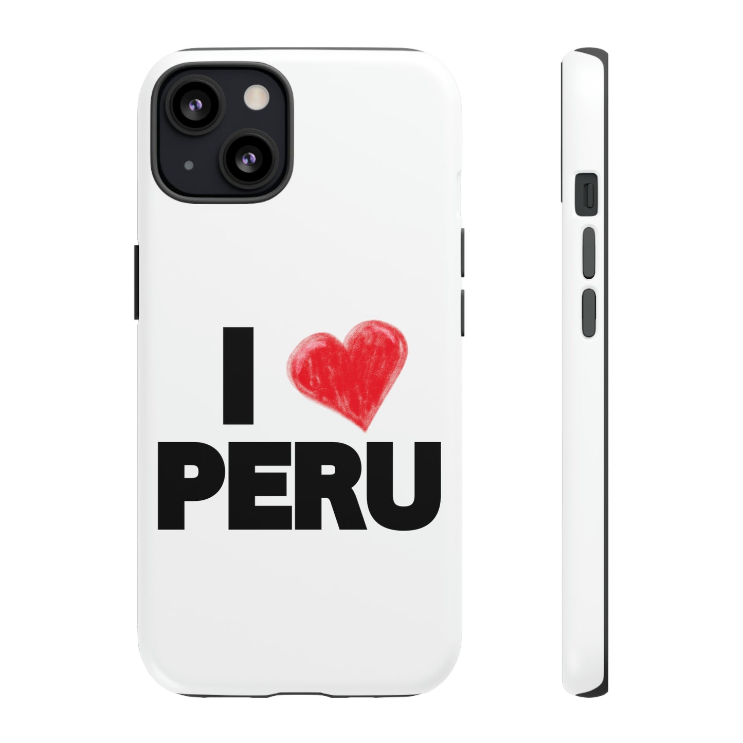 Tough iPhone Cases "Love Peru"