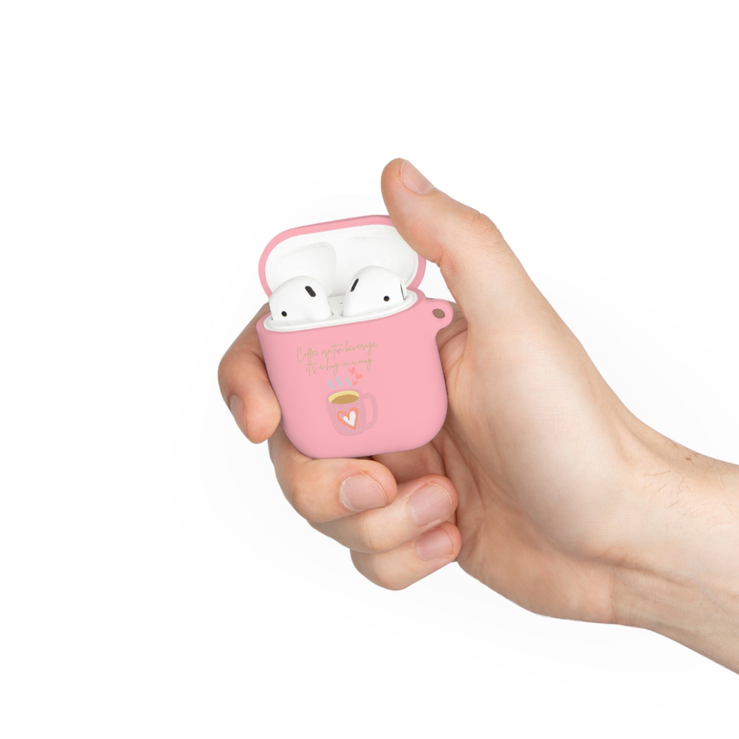 Best Coffee AirPods and AirPods Pro Case Cover "Coffee isn't a beverage, it's a Hug in a Mug"