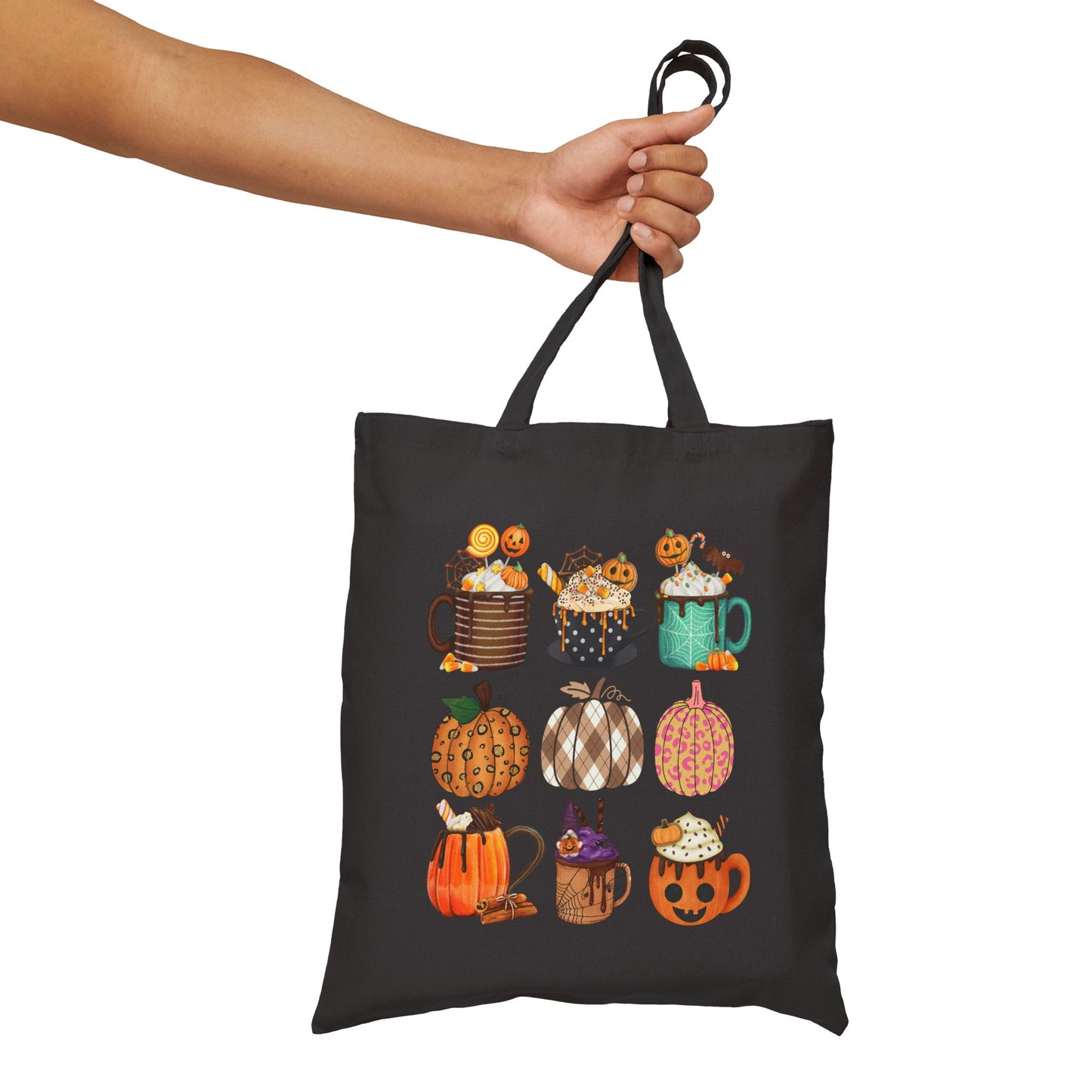 The Ultimate Fall Coffee Lover's coffee Tote Bag: Spice, Spooks & Sips