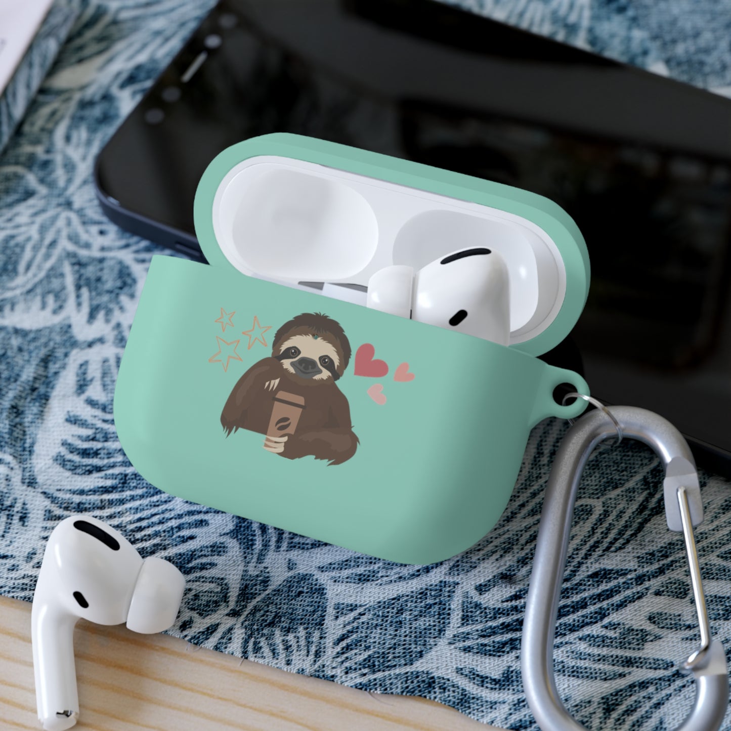 Best Coffee AirPods and AirPods Pro Case Cover "Life Happens, Coffee First"