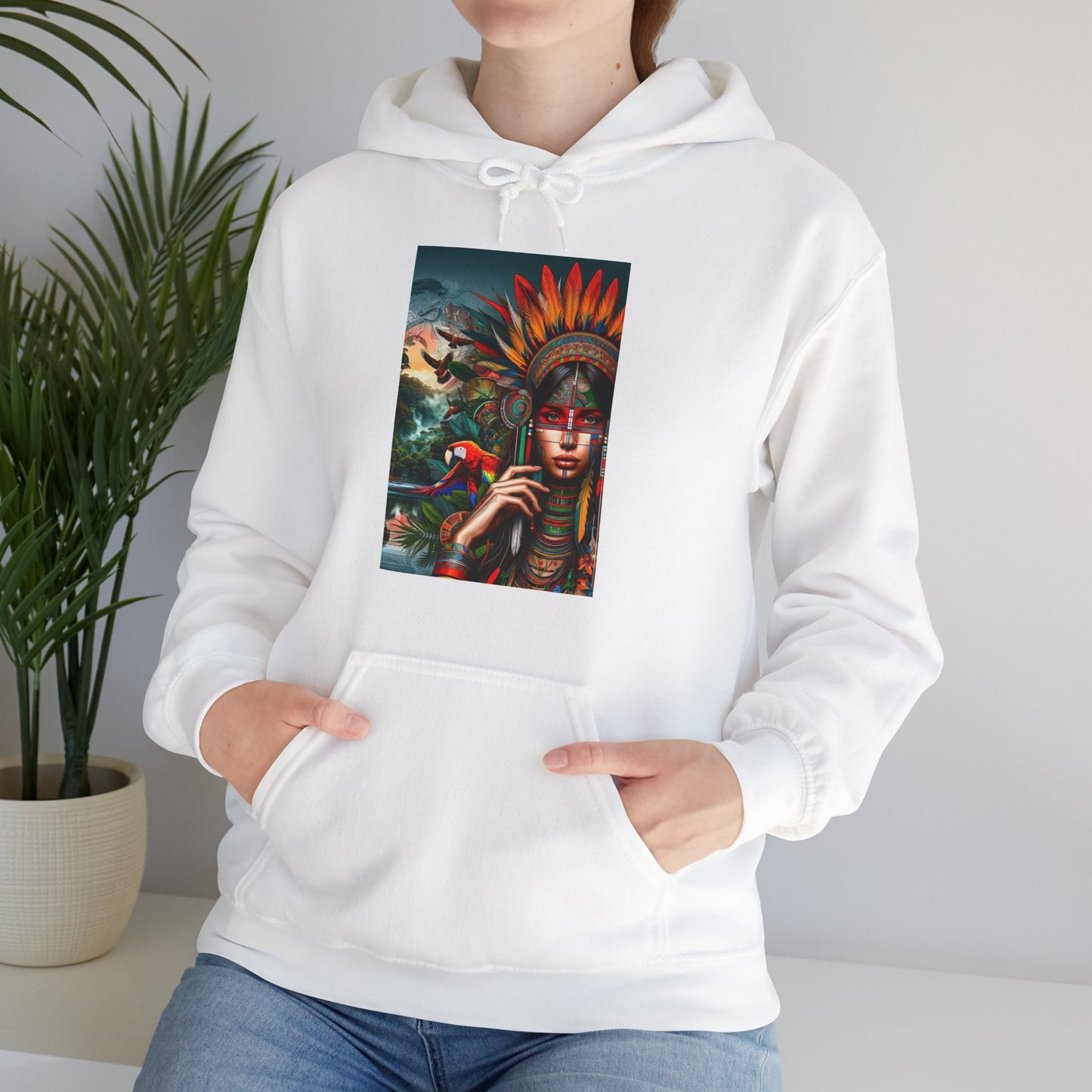 Best Unisex Hoodie Peruvian Inspired Ashaninka Girl
