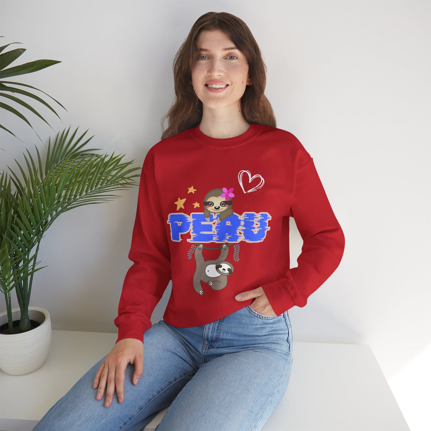 Best Peruvian Unisex Sweatshirt "PERU Jungle Love"