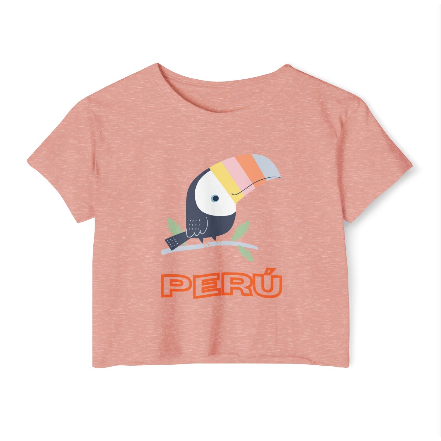 Peruvian Crop Top "Peru Tucan"