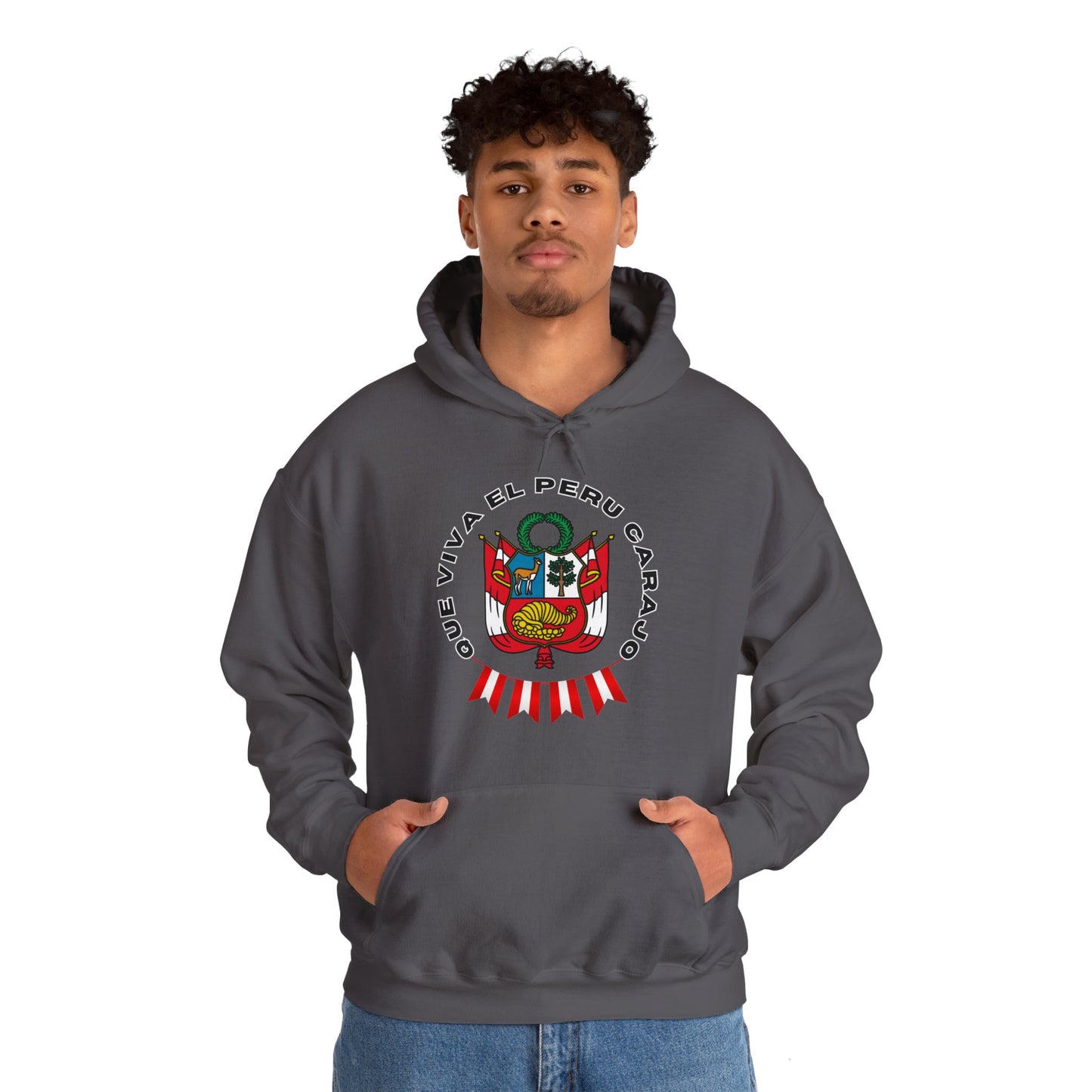 Best Peruvian Unisex Hoodie "PERU Escarapela"