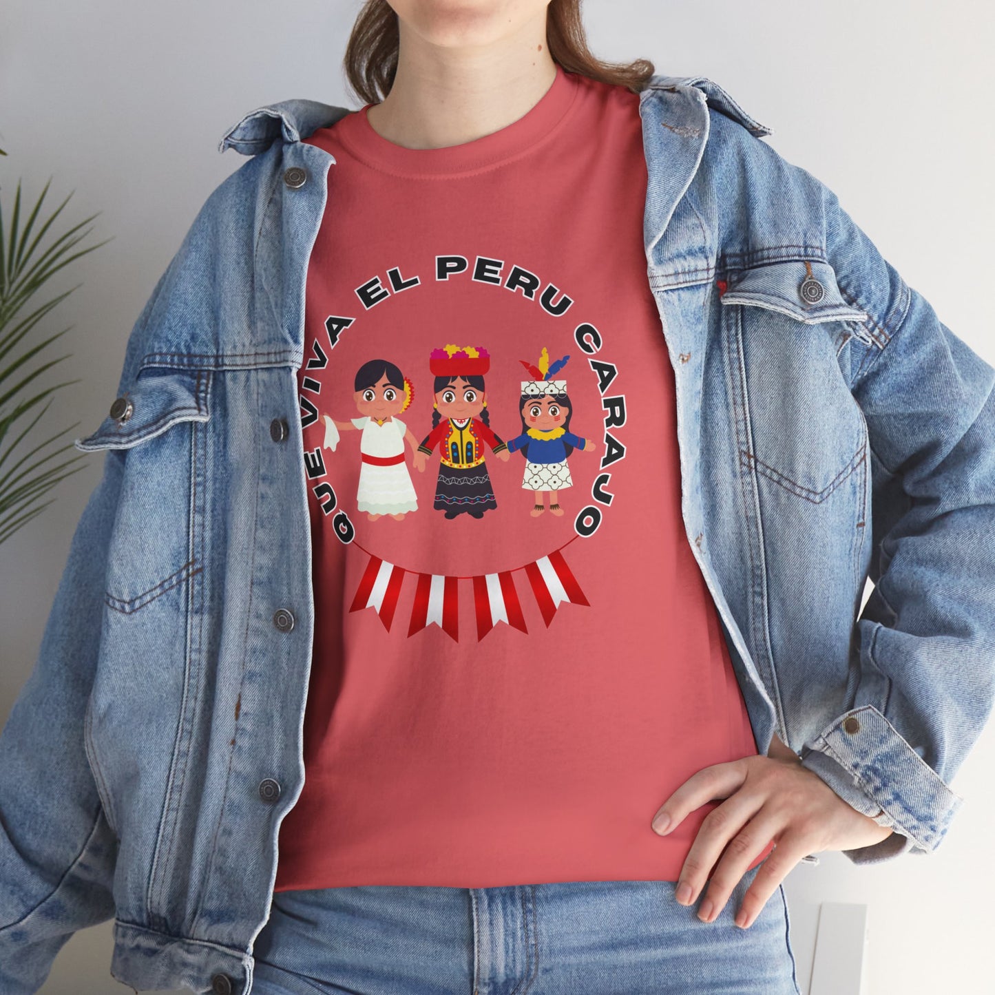 Best Peruvian Unisex T-Shirt "Que Viva El Peru Carajo he Dicho"