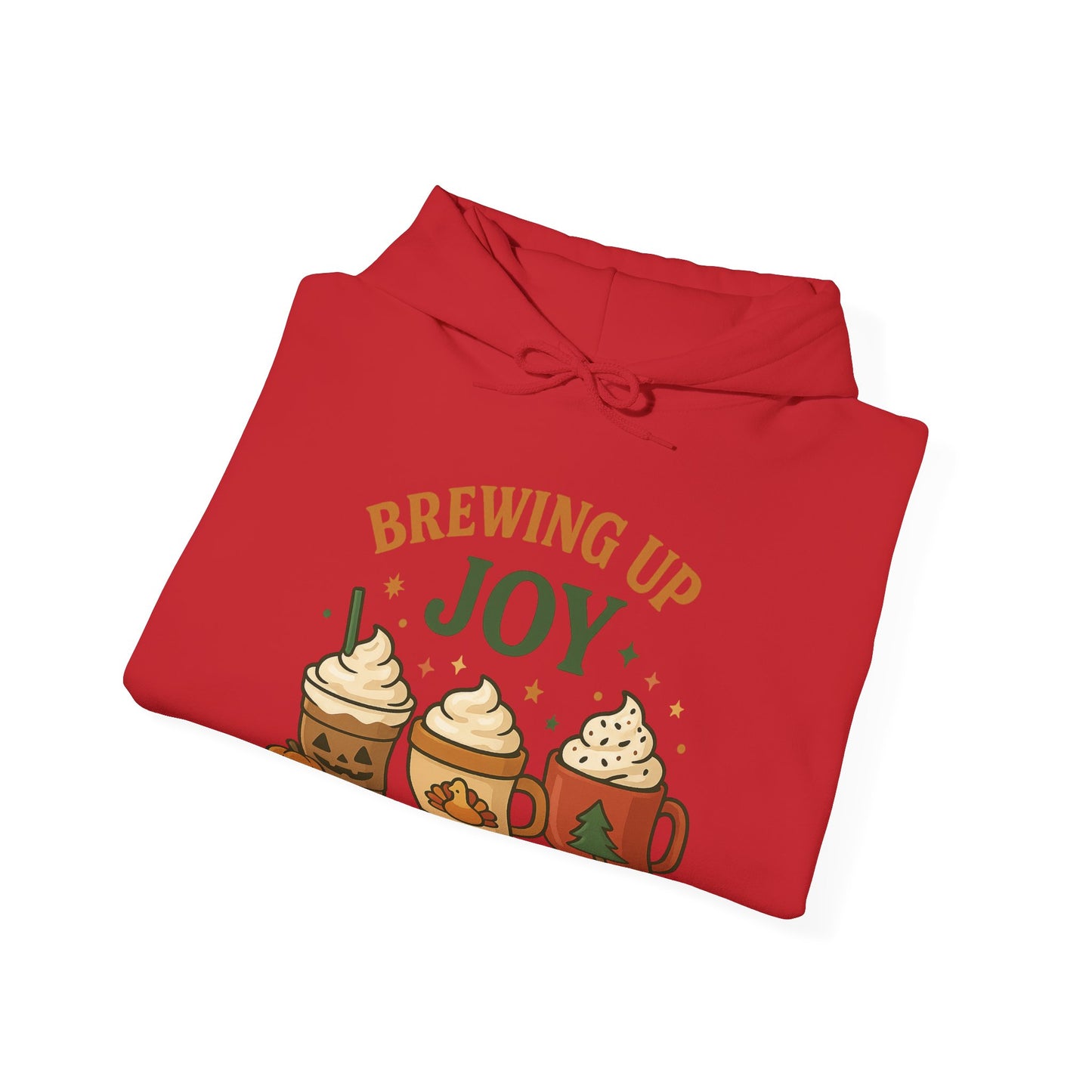 Brewing Up Joy Hoodie USA ππ¦π β Unisex Holiday Coffee Hoodie for Every Season