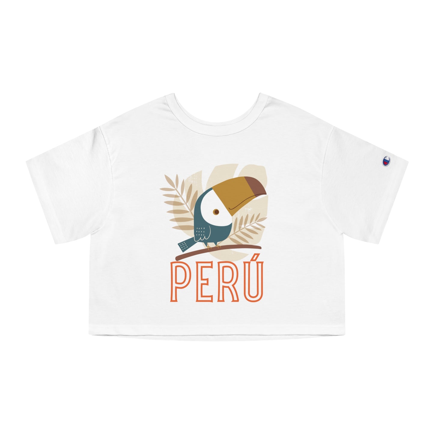 Champion Cropped T-Shirt "Peru Rainforest"