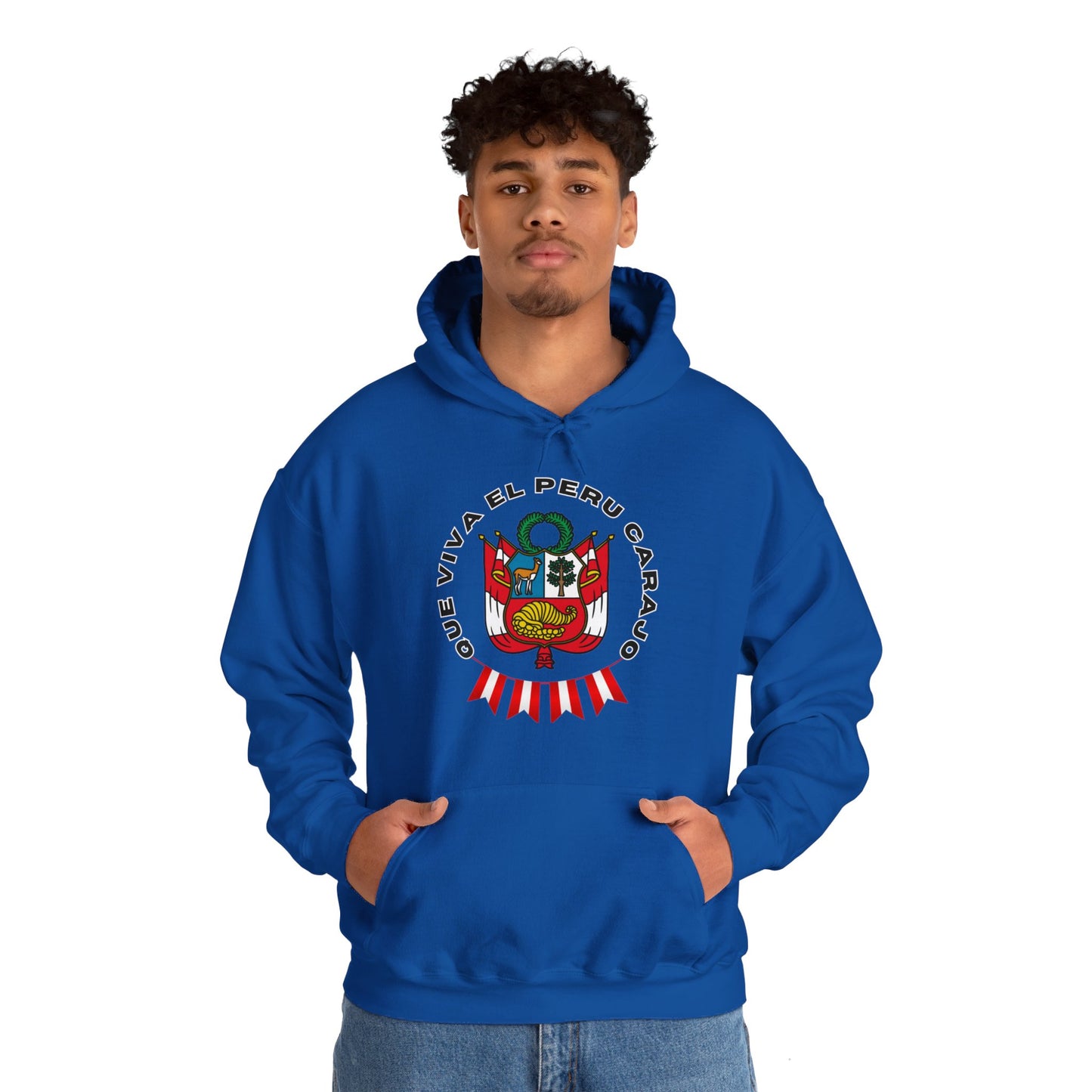 Best Peruvian Unisex Hoodie "PERU Escarapela"