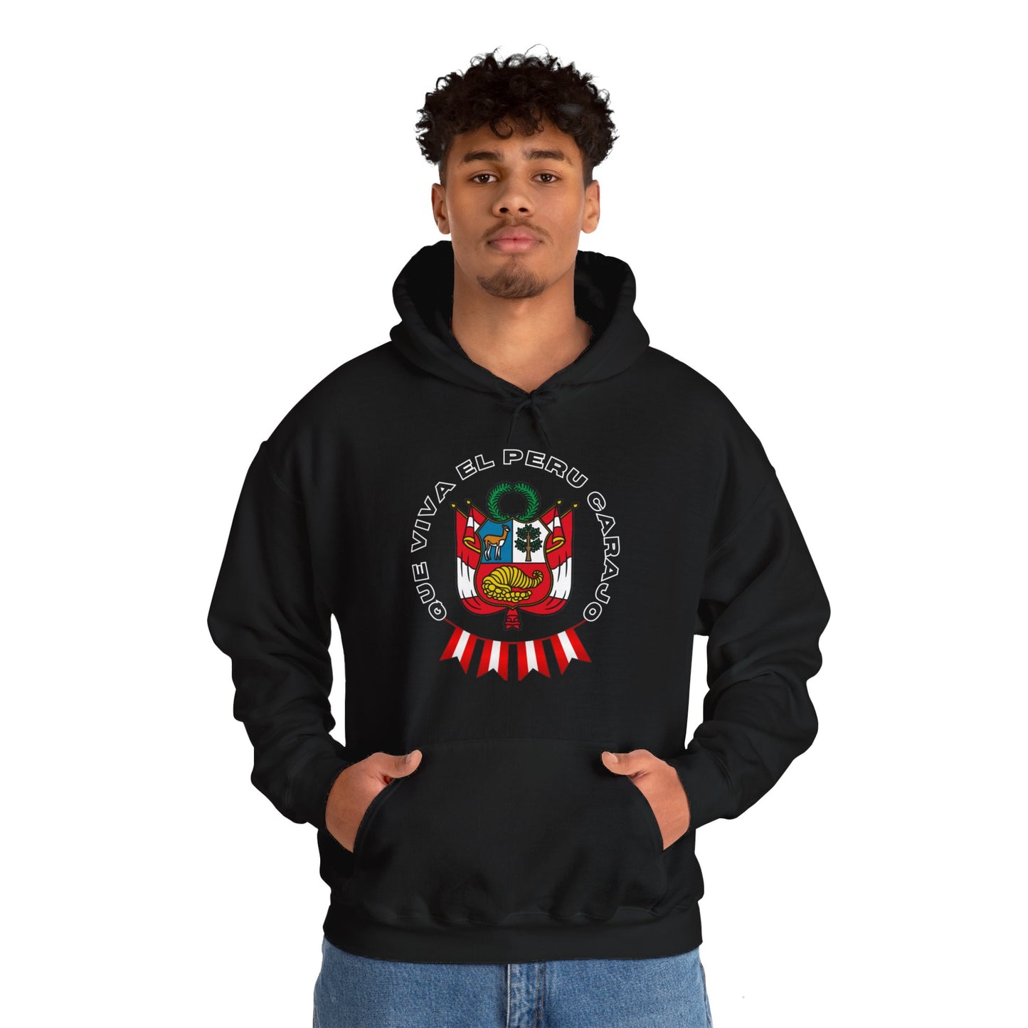 Best Peruvian Unisex Hoodie "PERU Escarapela"