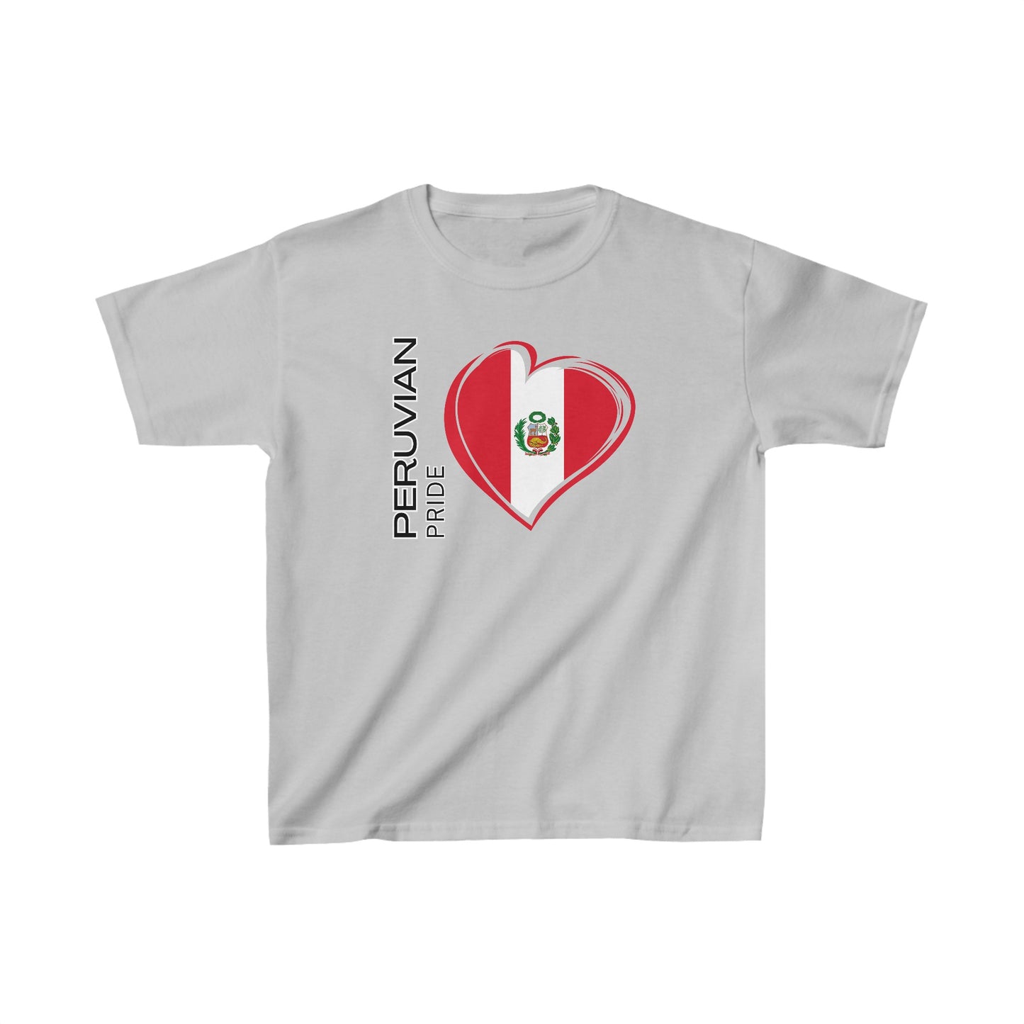 Best Peruvian Kids Tee "Peruvian Pride Flag"