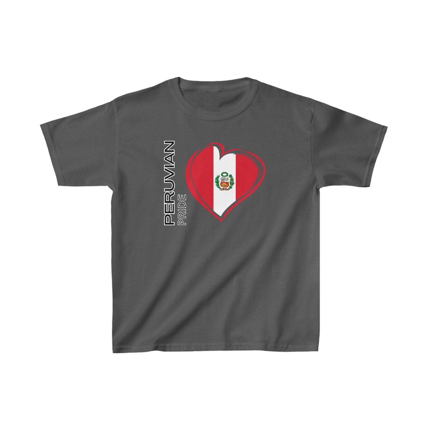 Best Peruvian Kids Tee "Peruvian Pride Flag"