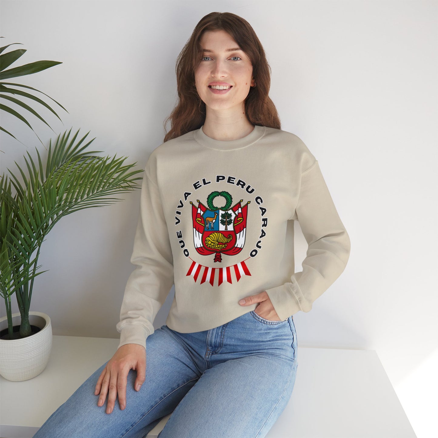 Best Peruvian Unisex Sweatshirt "PERU Escarapela"