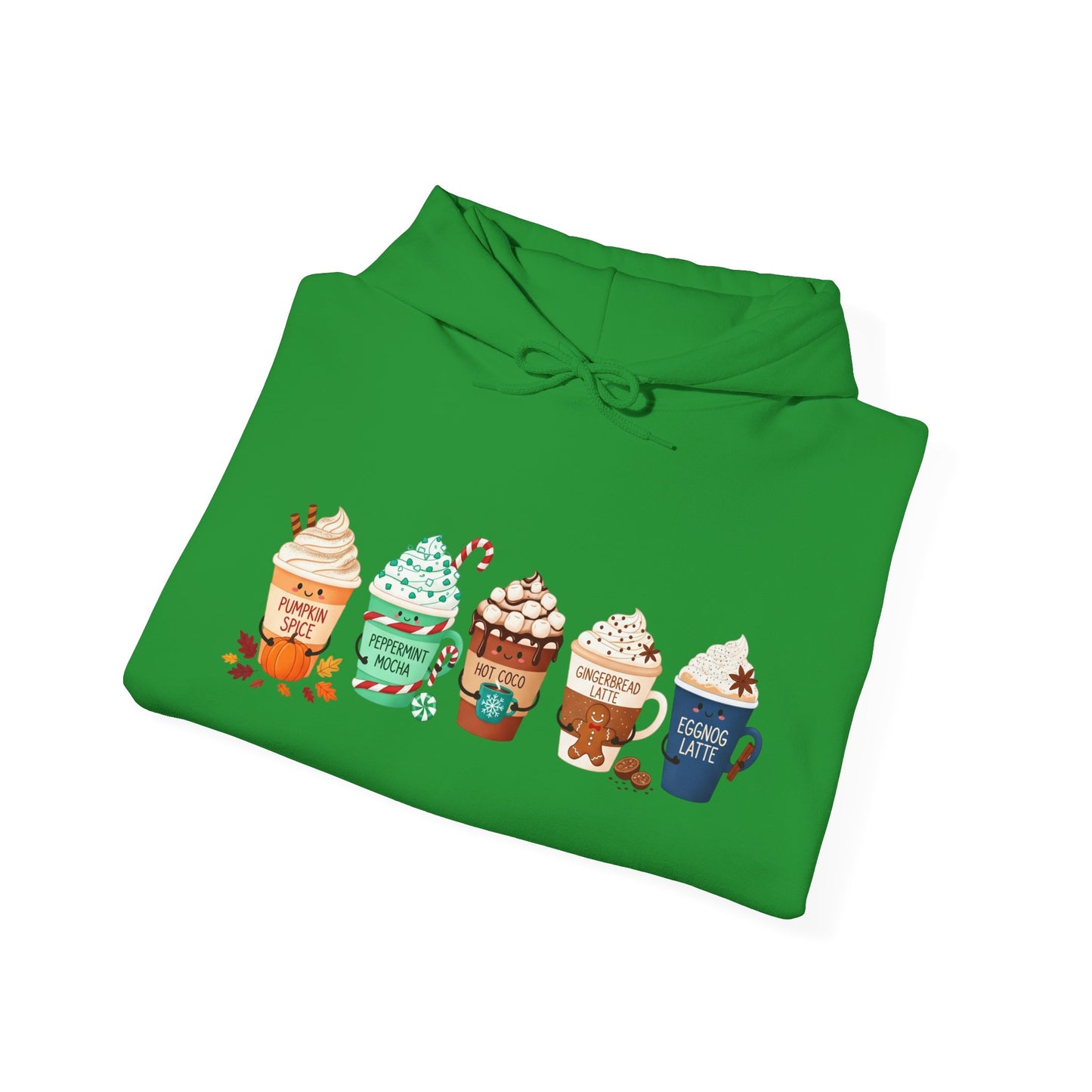 Seasonal Coffee Favorites Hoodie USA ππβ β Unisex Holiday Hoodie for Coffee Lovers