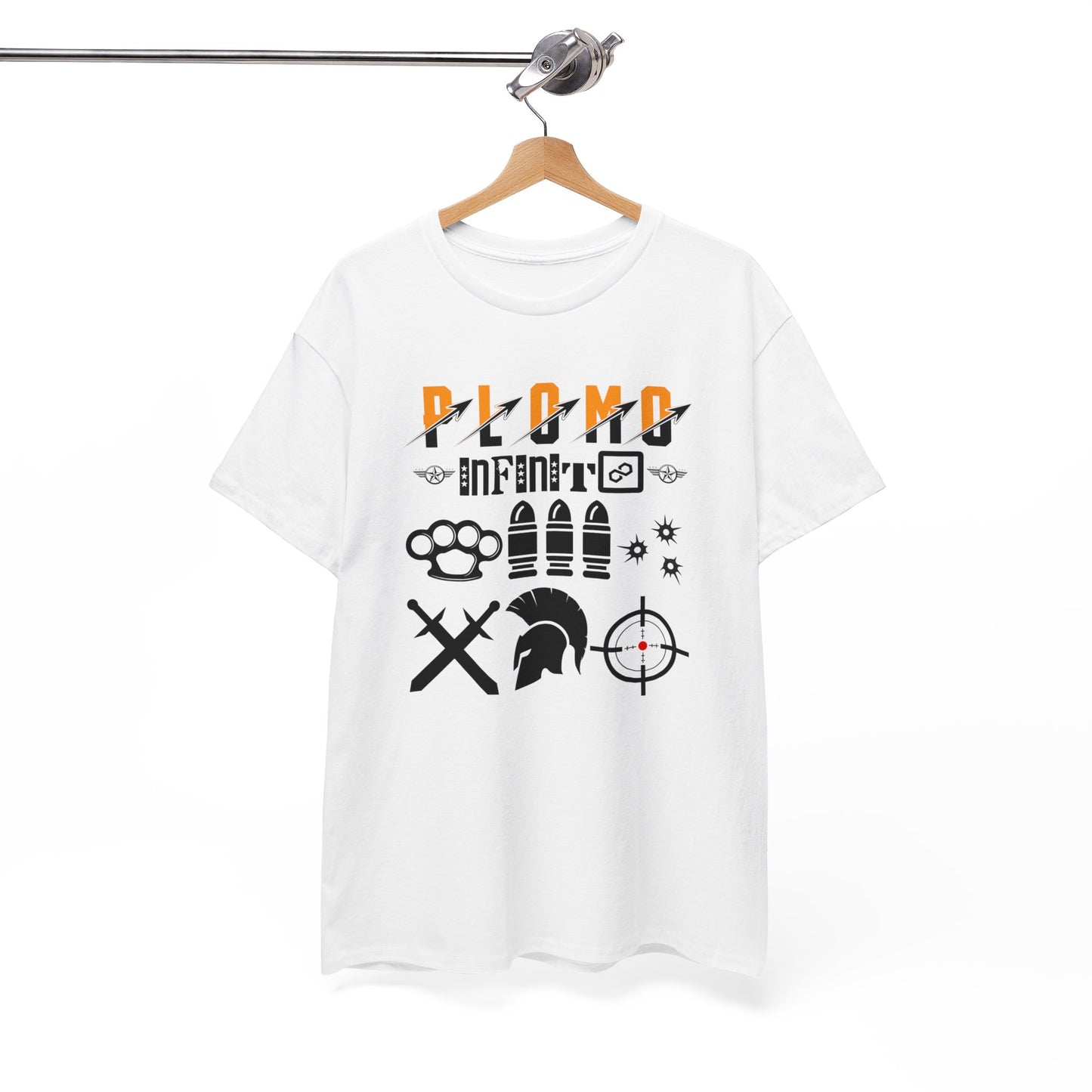 Unisex Heavy Cotton Tee Plomo Infinito 1