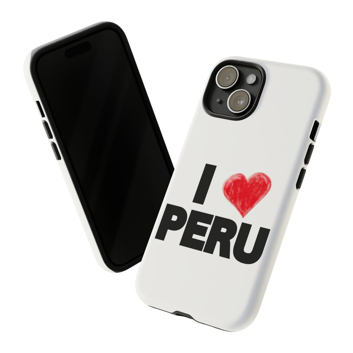 Tough iPhone Cases "Love Peru"
