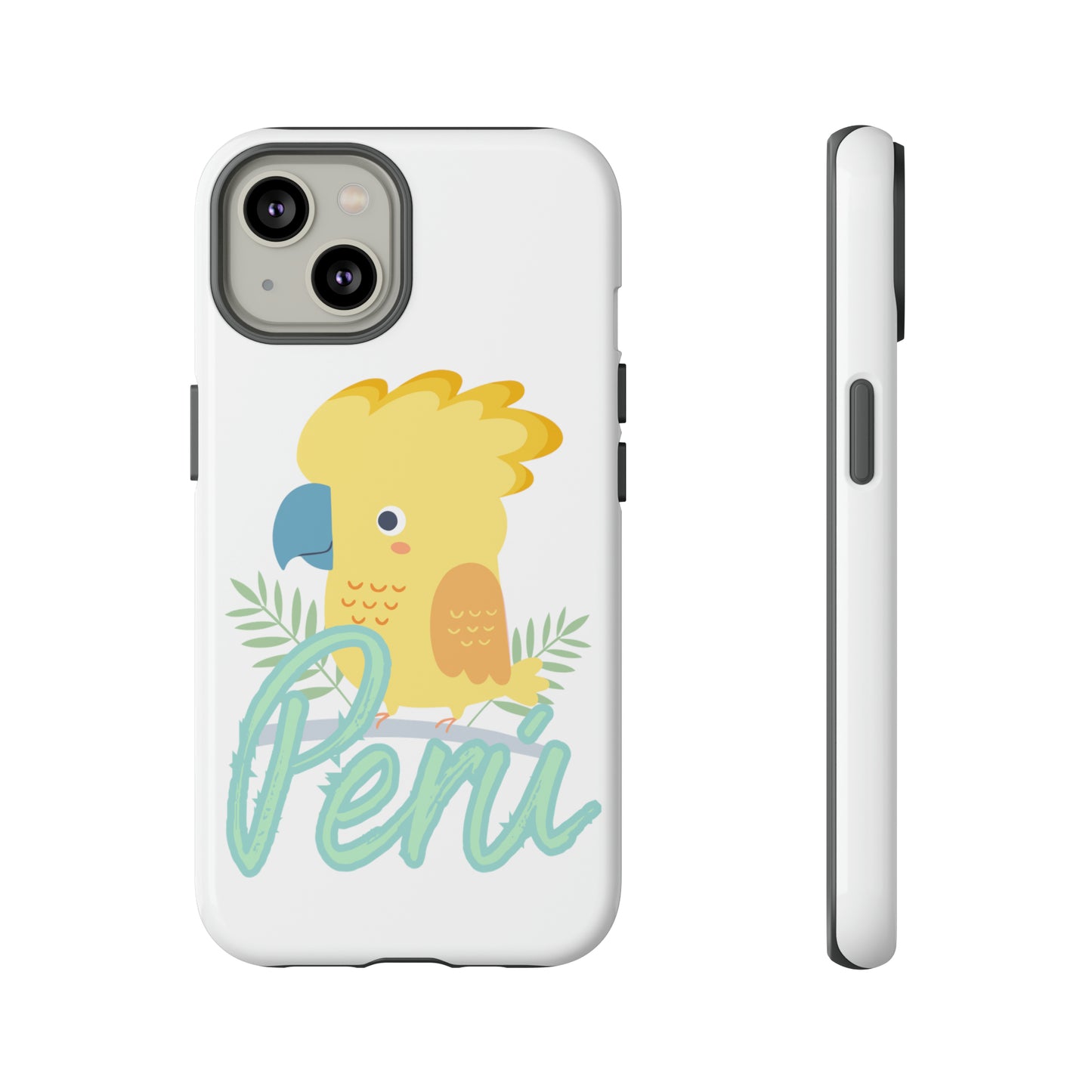 Tough iPhone Case 'Gallito de las Rocas'