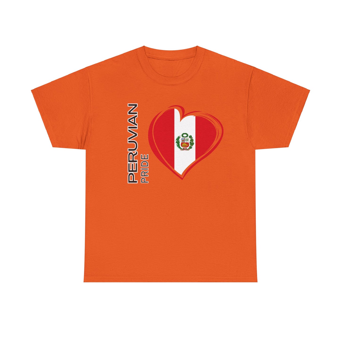 Best Unisex T-Shirt "Peruvian Flag Pride"