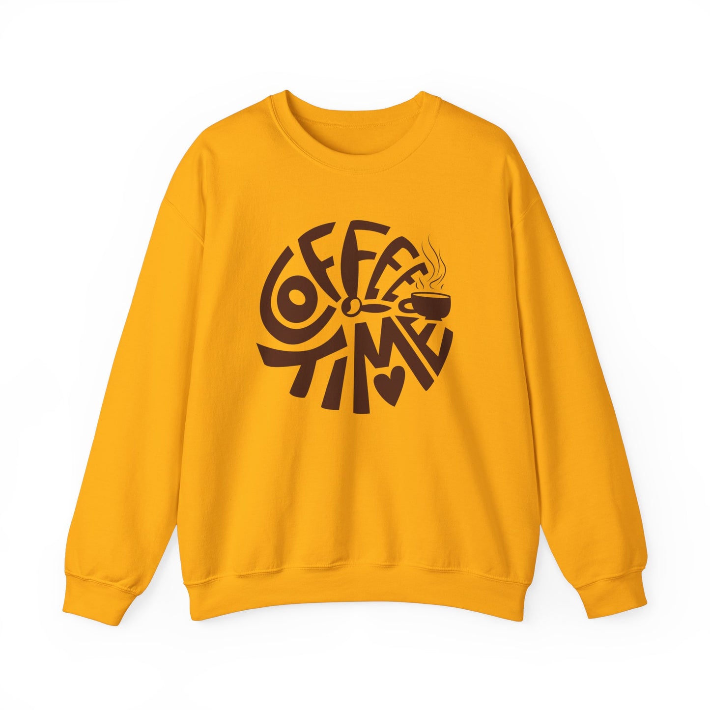 ☕ Coffee Time Sweatshirt USA | Unisex Cozy Sweater