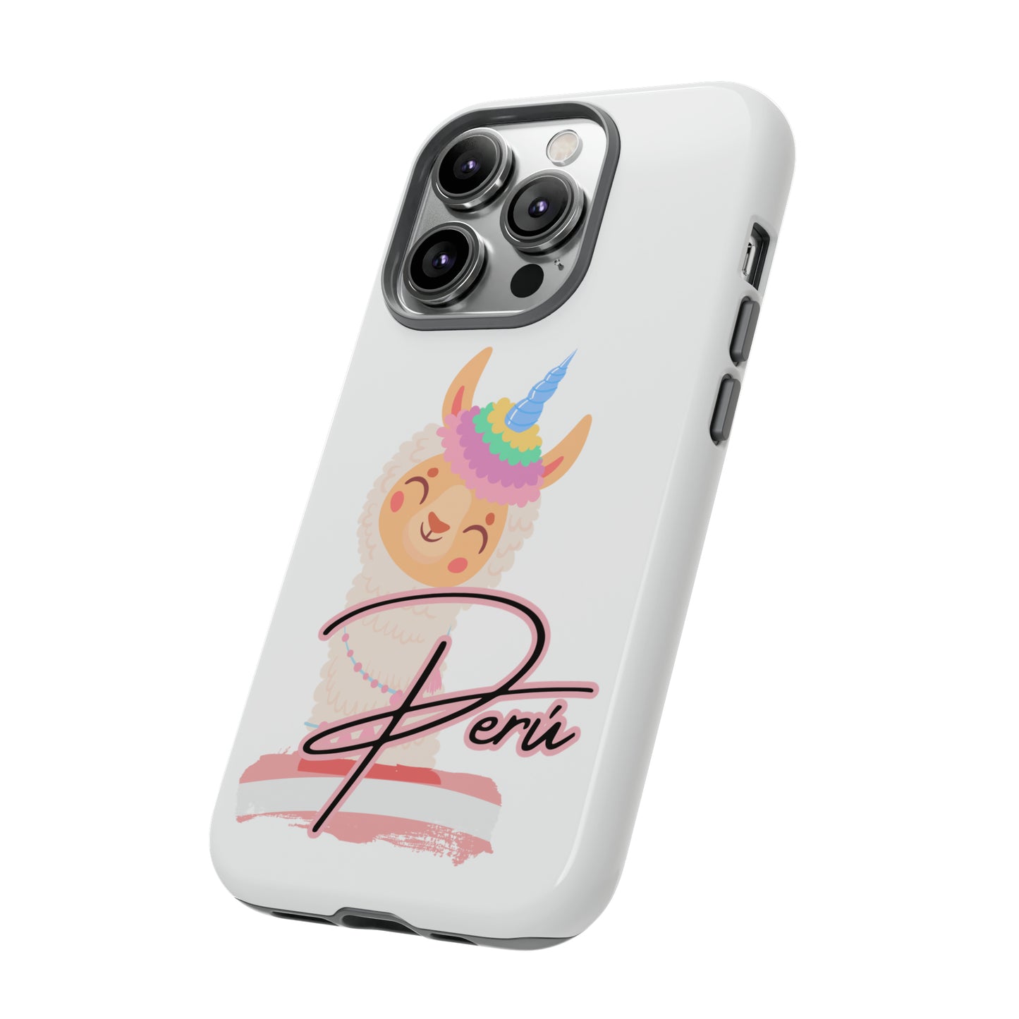 Tough iPhone Case "Llama Love on-the-Go"