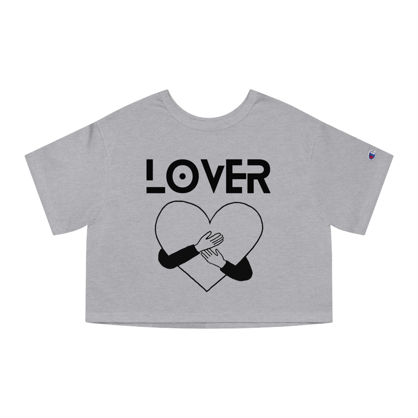 Best Champion Cropped T-Shirt "Lover Heart"