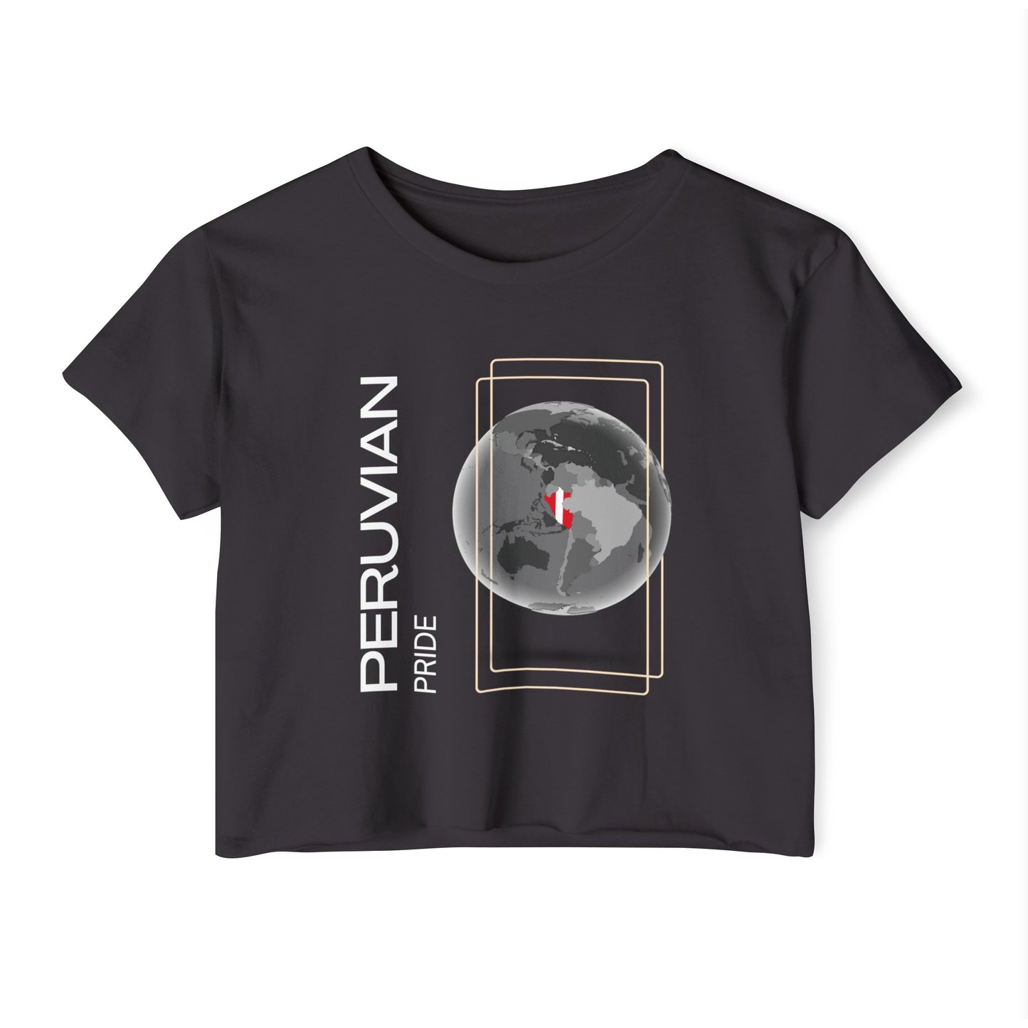 Peruvian Crop Top "Peruvian Pride"