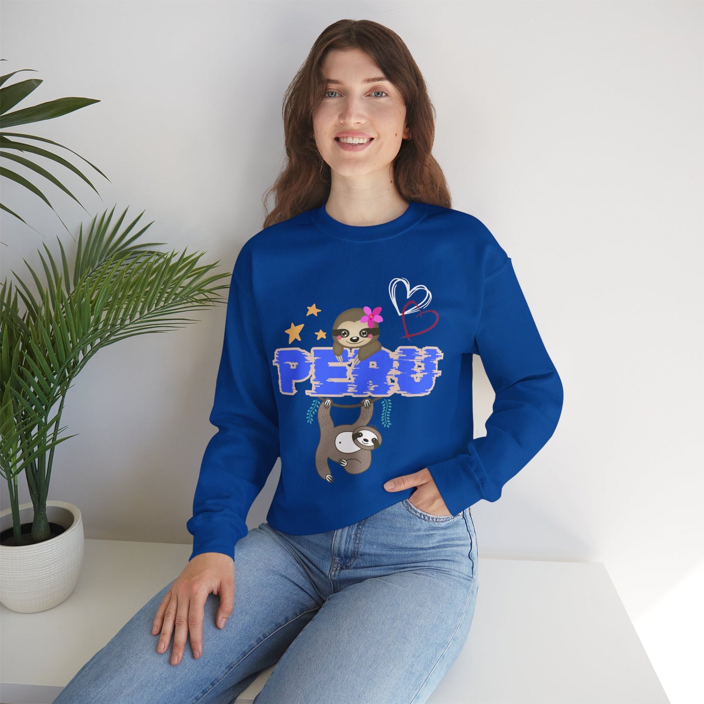 Best Peruvian Unisex Sweatshirt "PERU Jungle Love"